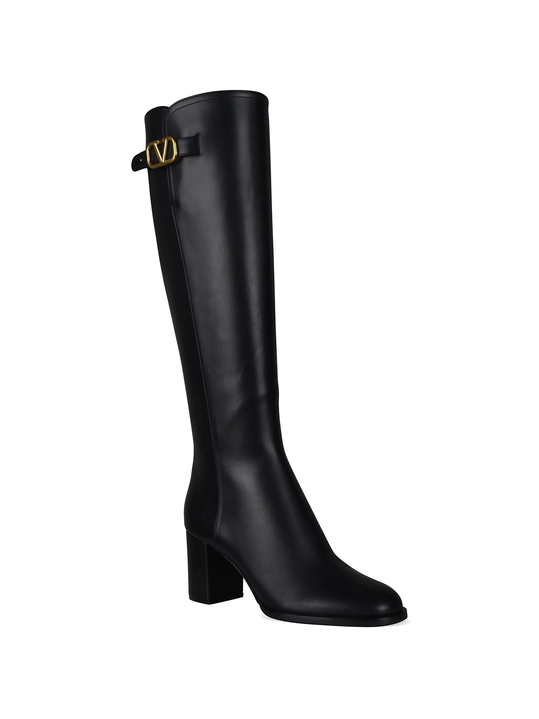 VLogo Signature knee-high boots