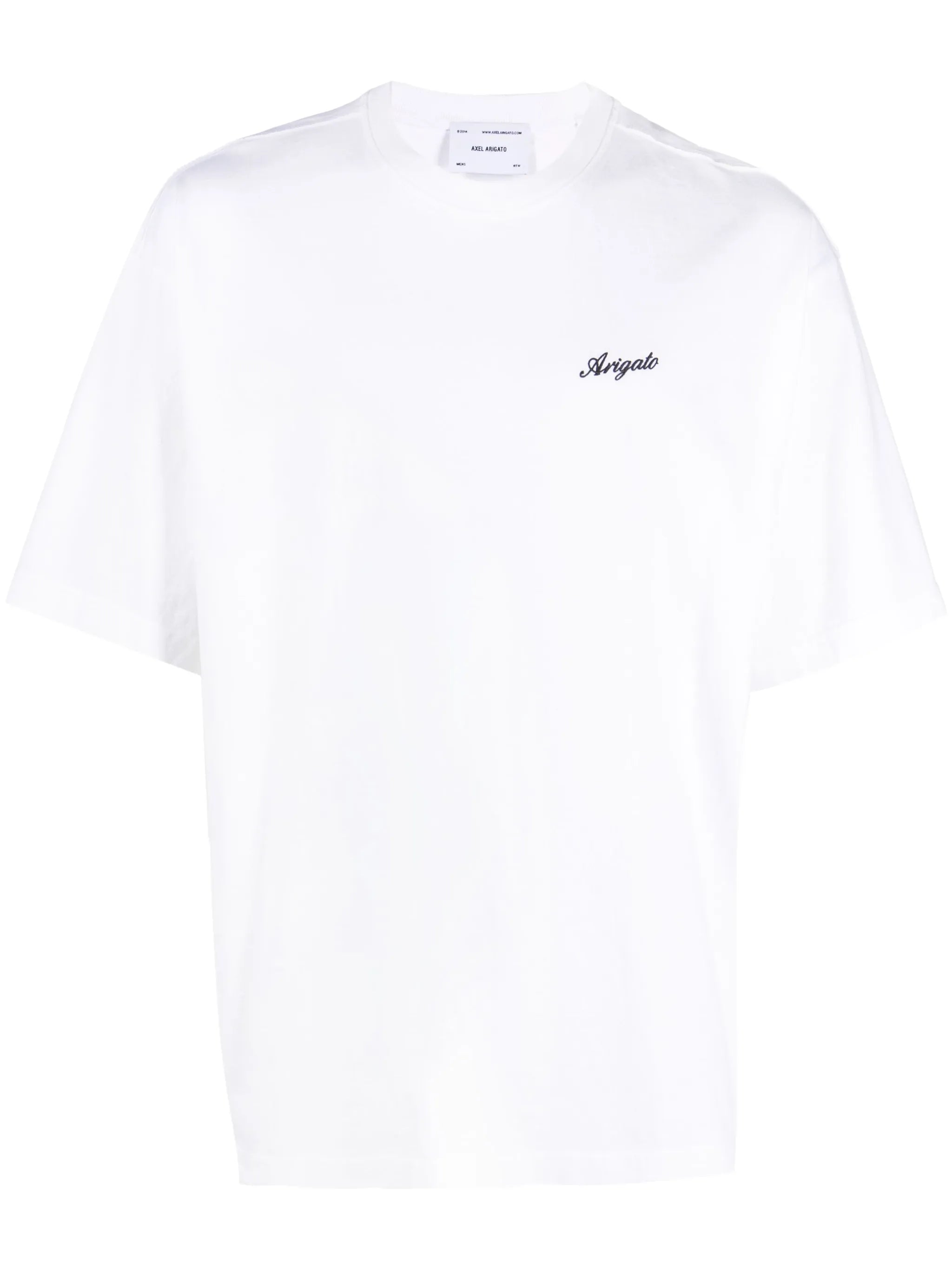 logo-embroidered T-shirt