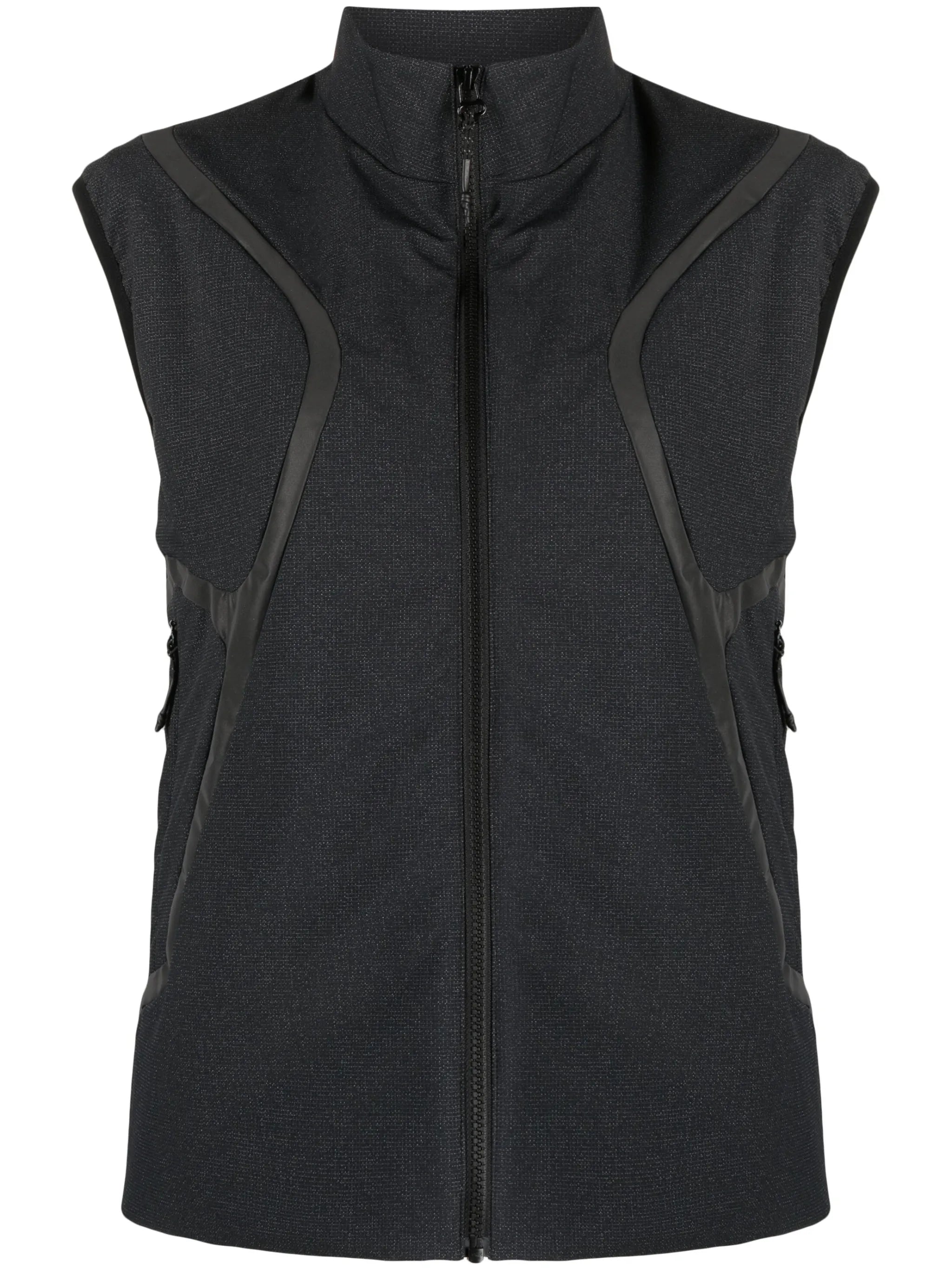 Flash stand-up collar gilet