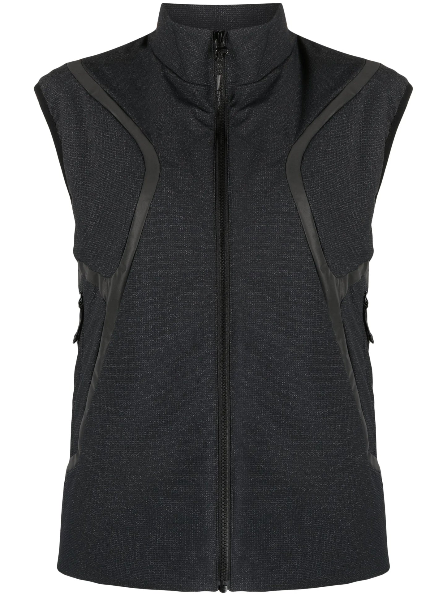 Flash stand-up collar gilet