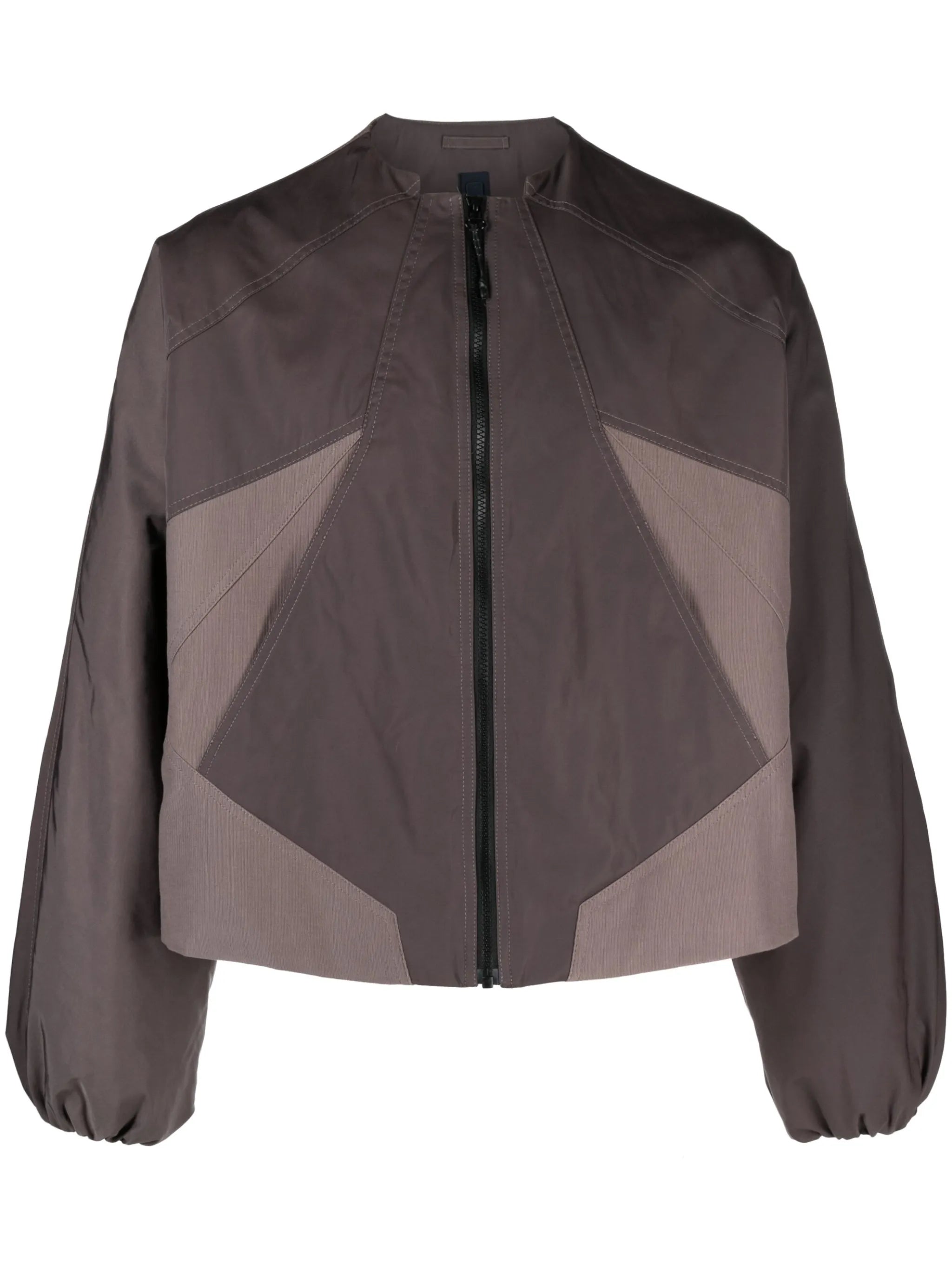 panelled bomber jacket
