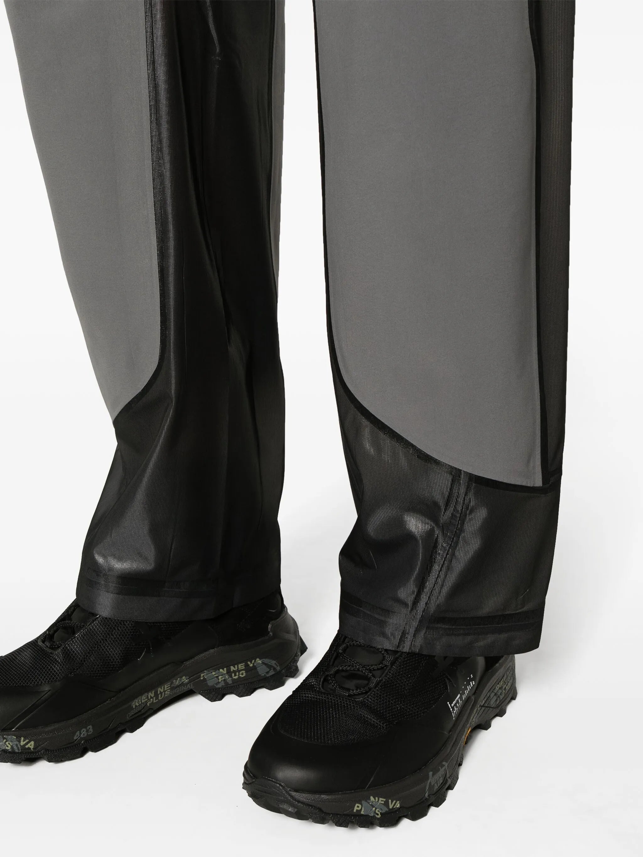 Constructivism straight-leg trousers