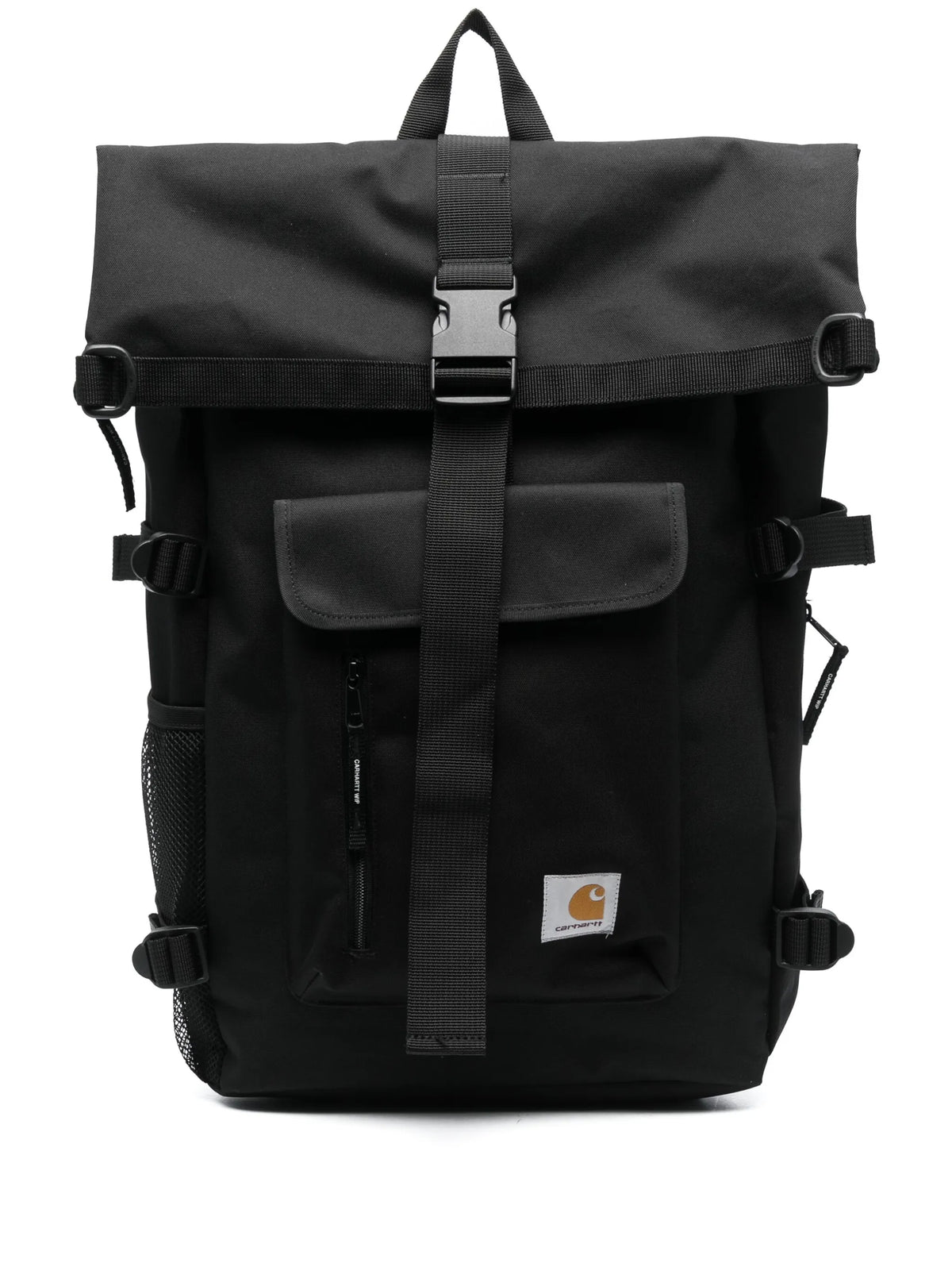 Philis roll-top buckle-fastening backpack