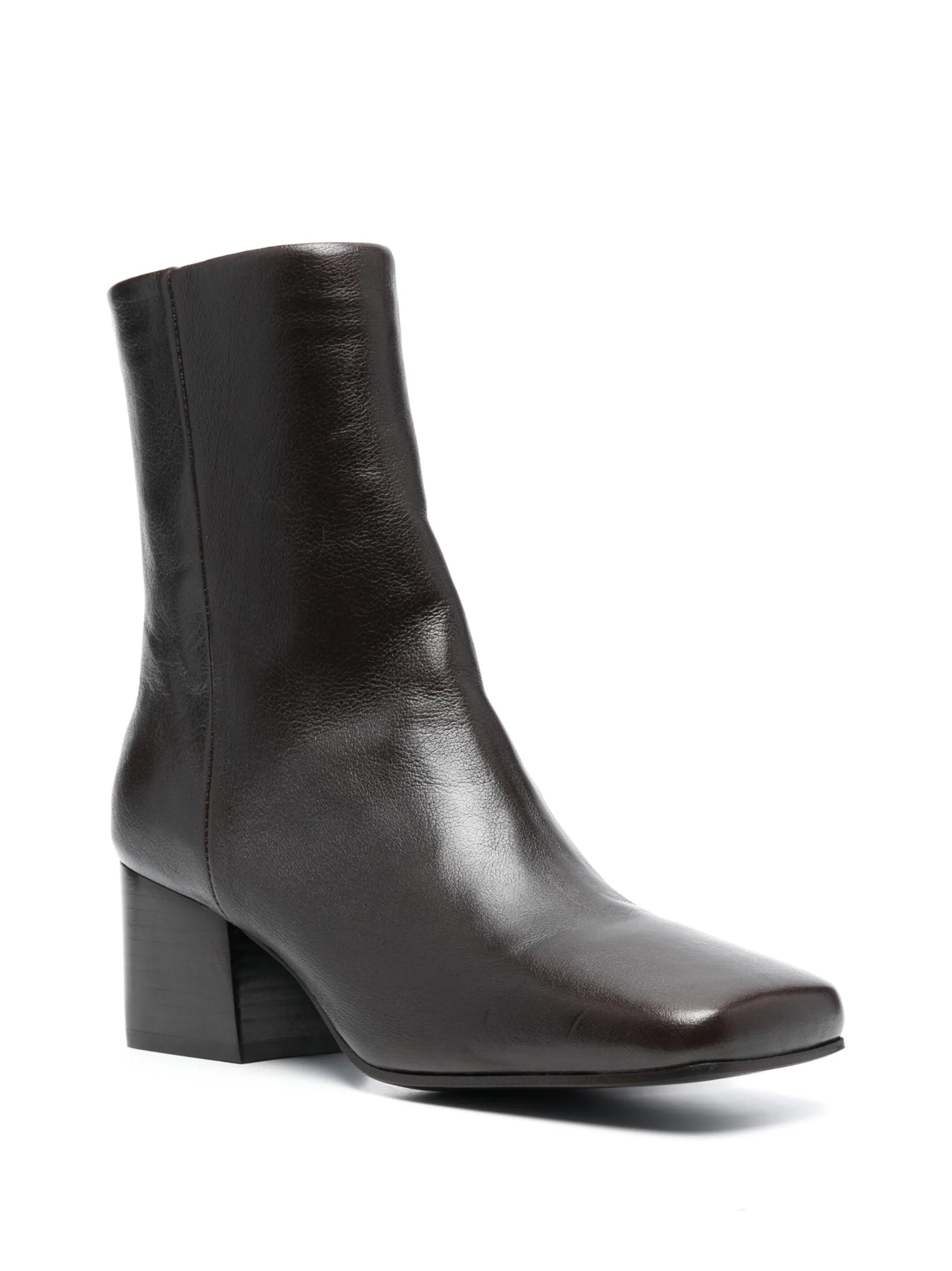 leather ankle boots