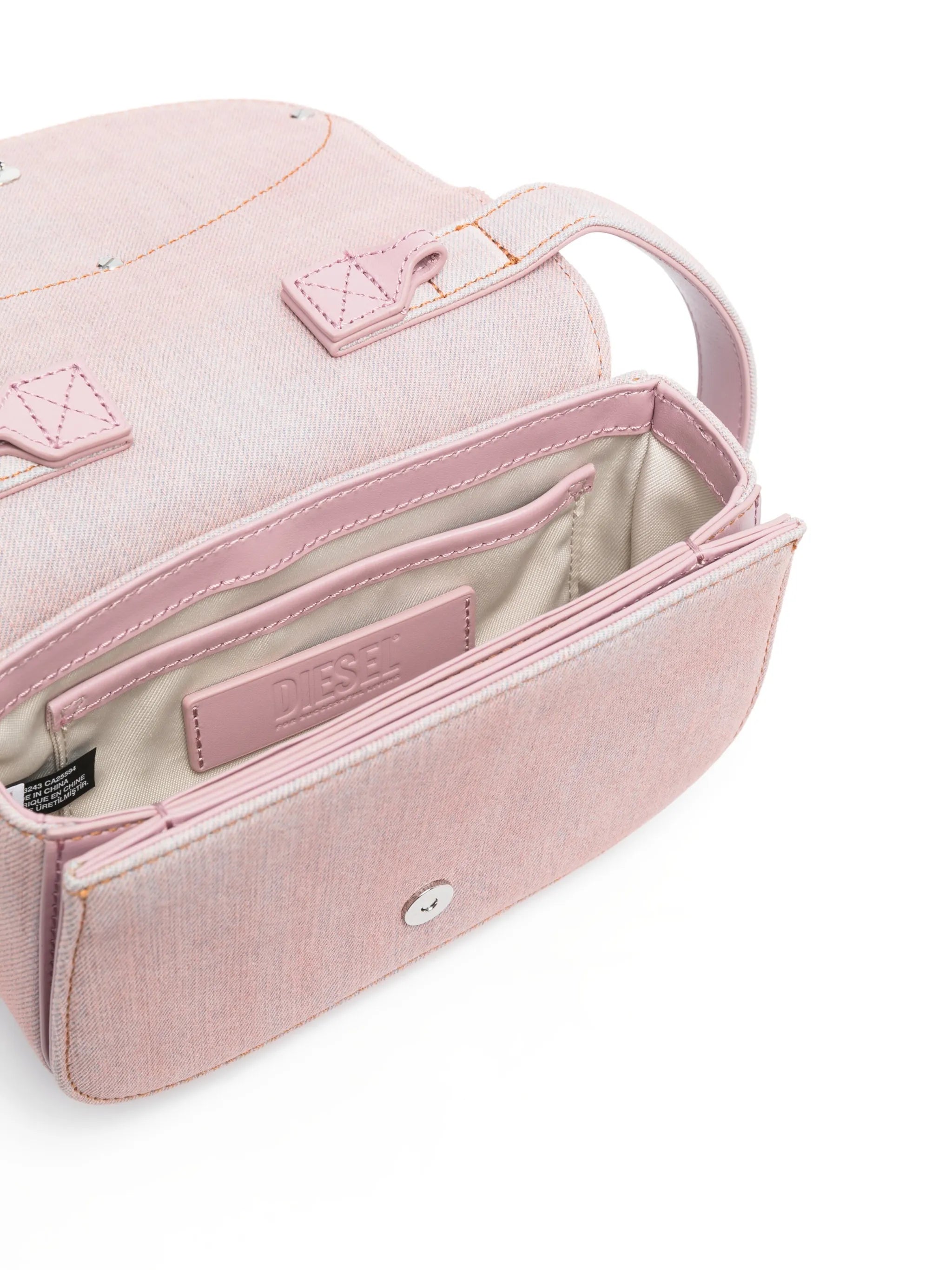 1DR denim shoulder bag