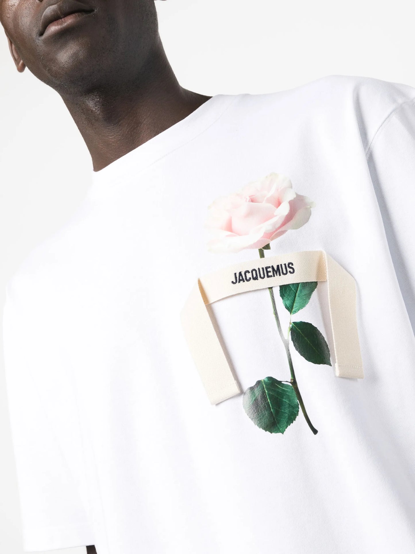 Le Rose cotton T-shirt