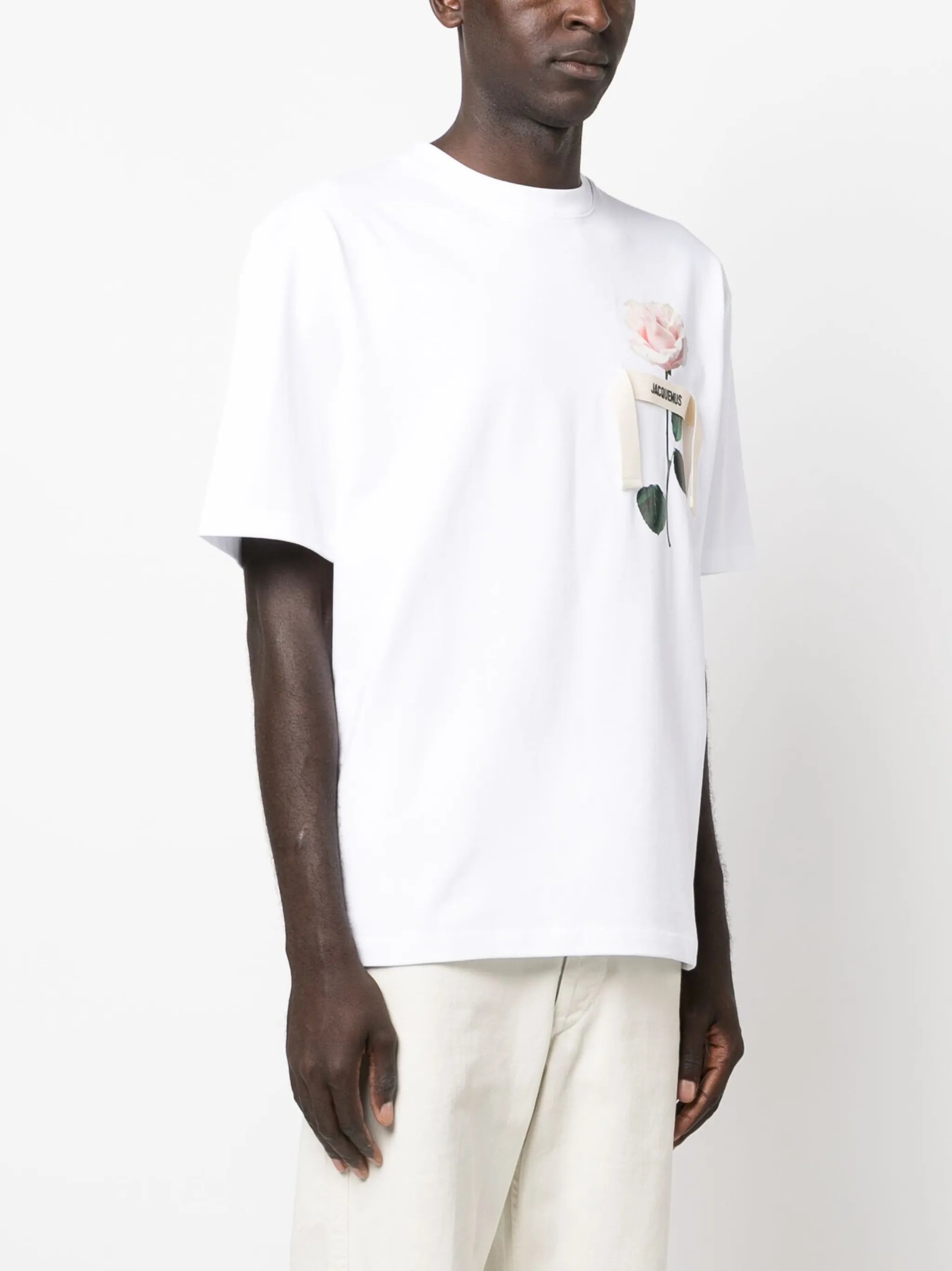 Le Rose cotton T-shirt