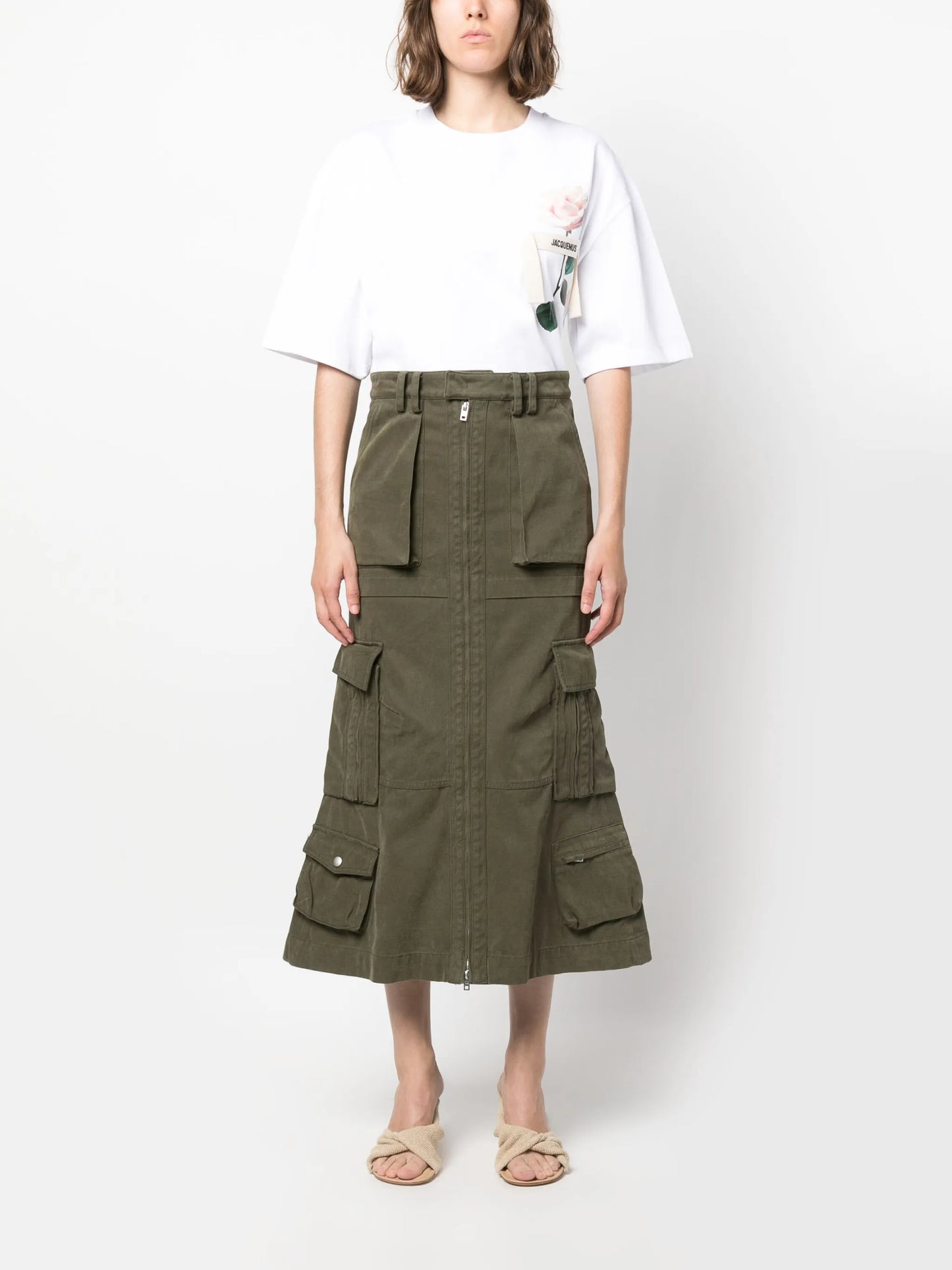 Le Rose cotton T-shirt