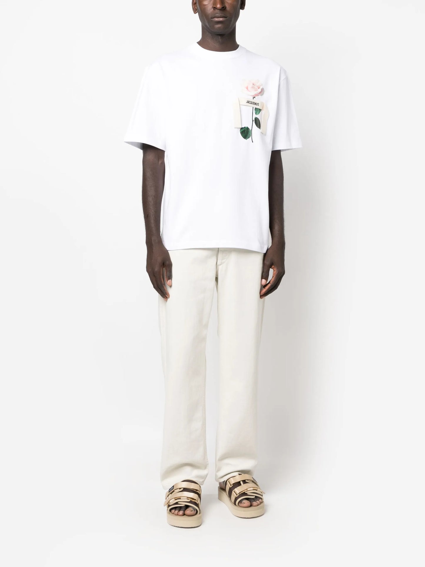 Le Rose cotton T-shirt