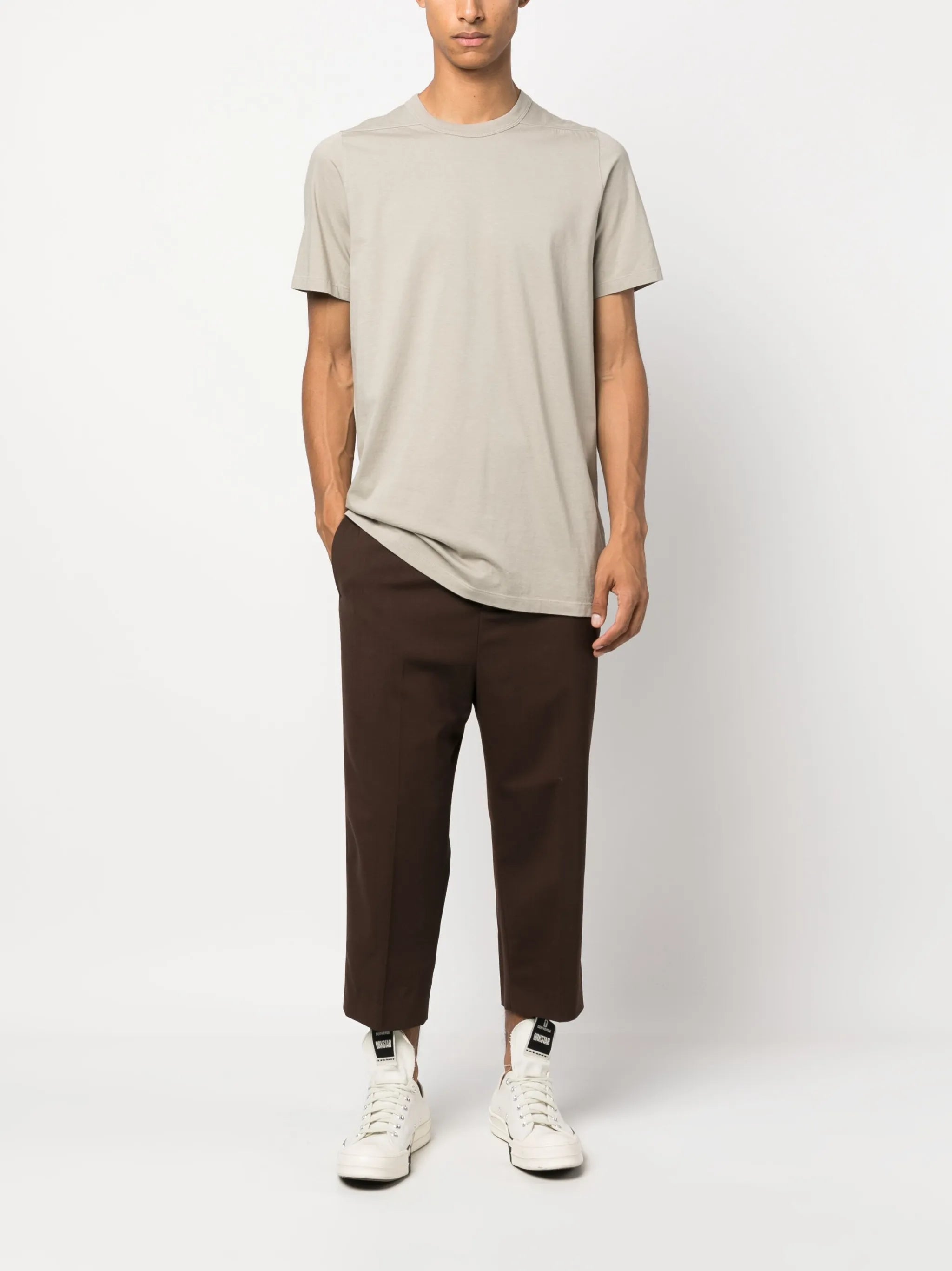 crew-neck organic cotton T-shirt
