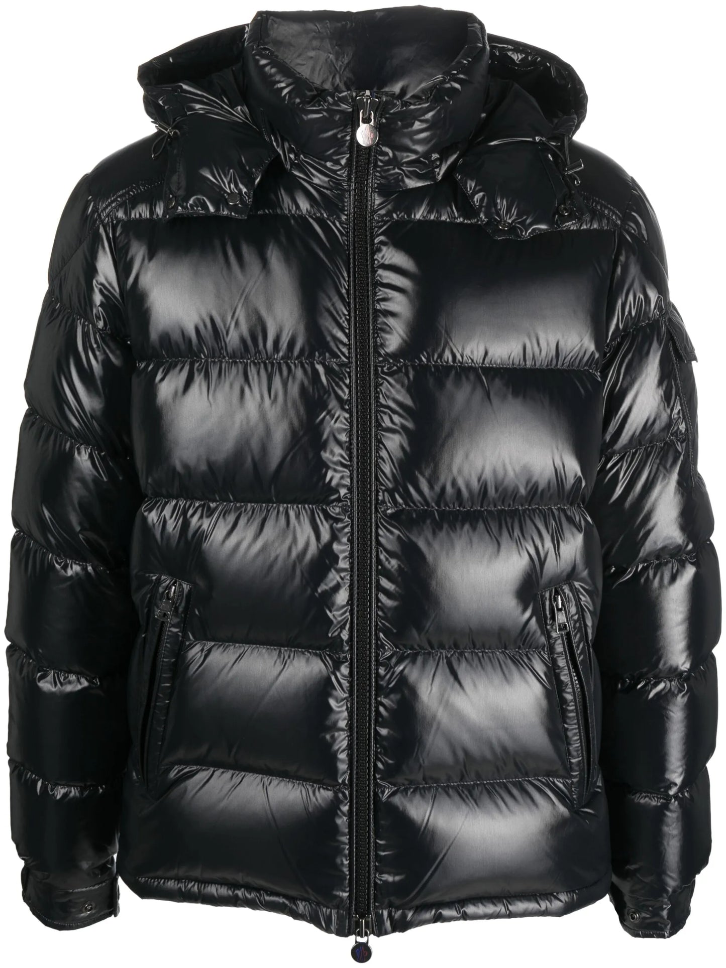 Maya zip-up padded hooded jacket