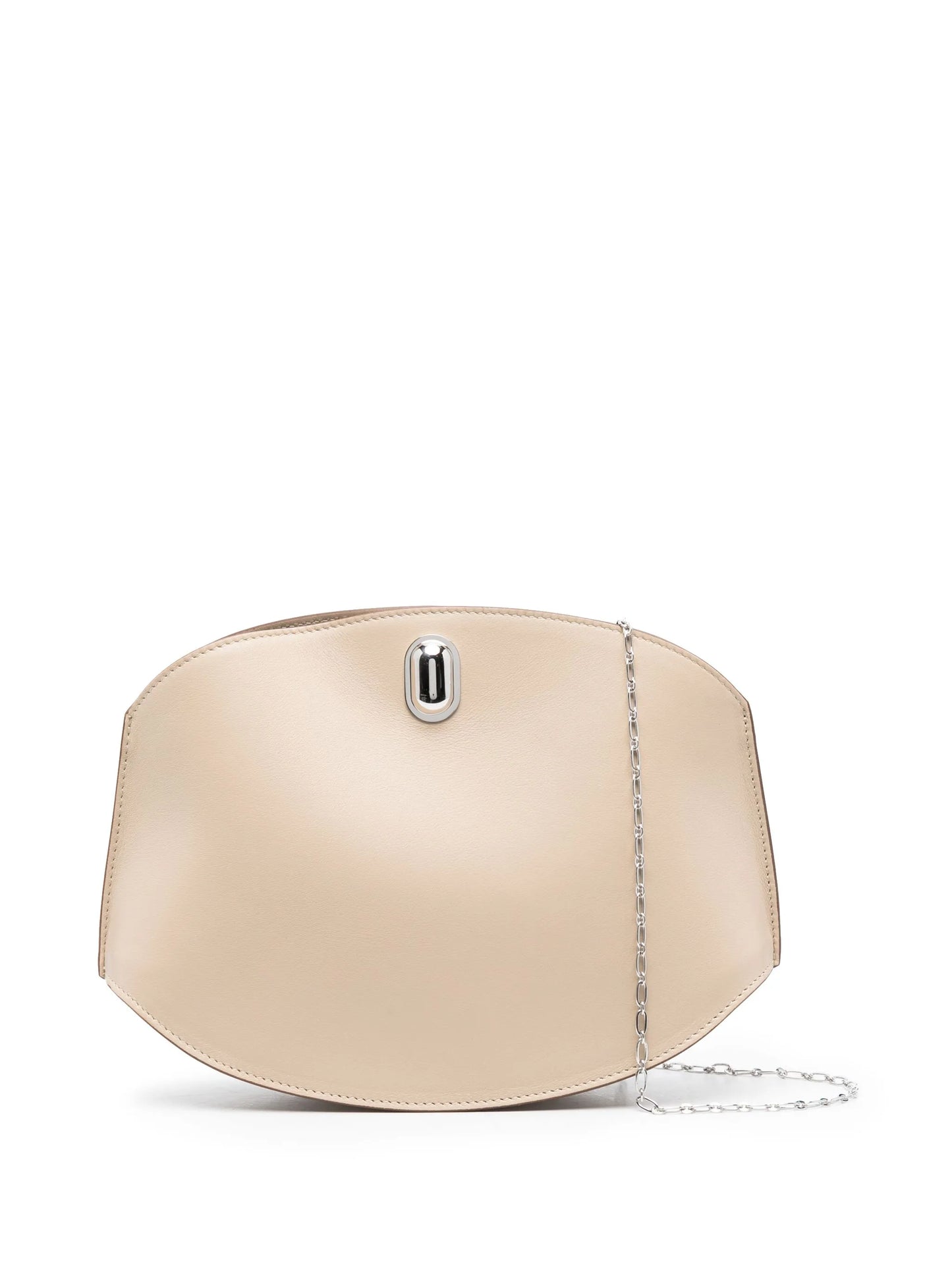 Tondo Chain leather crossbody bag