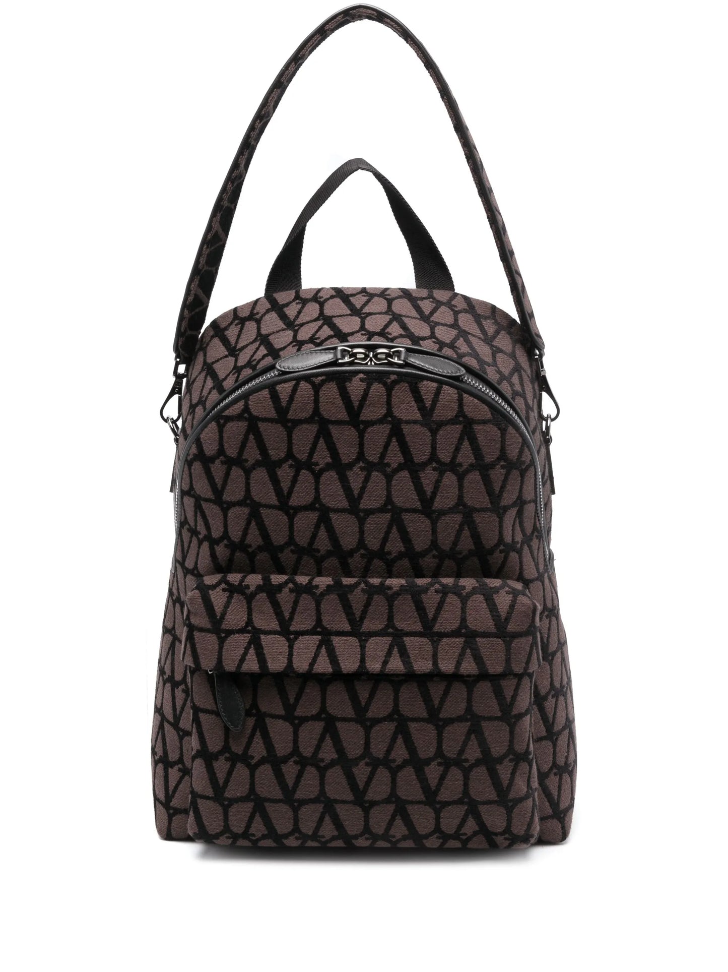 Toile Iconographe leather-trim backpack