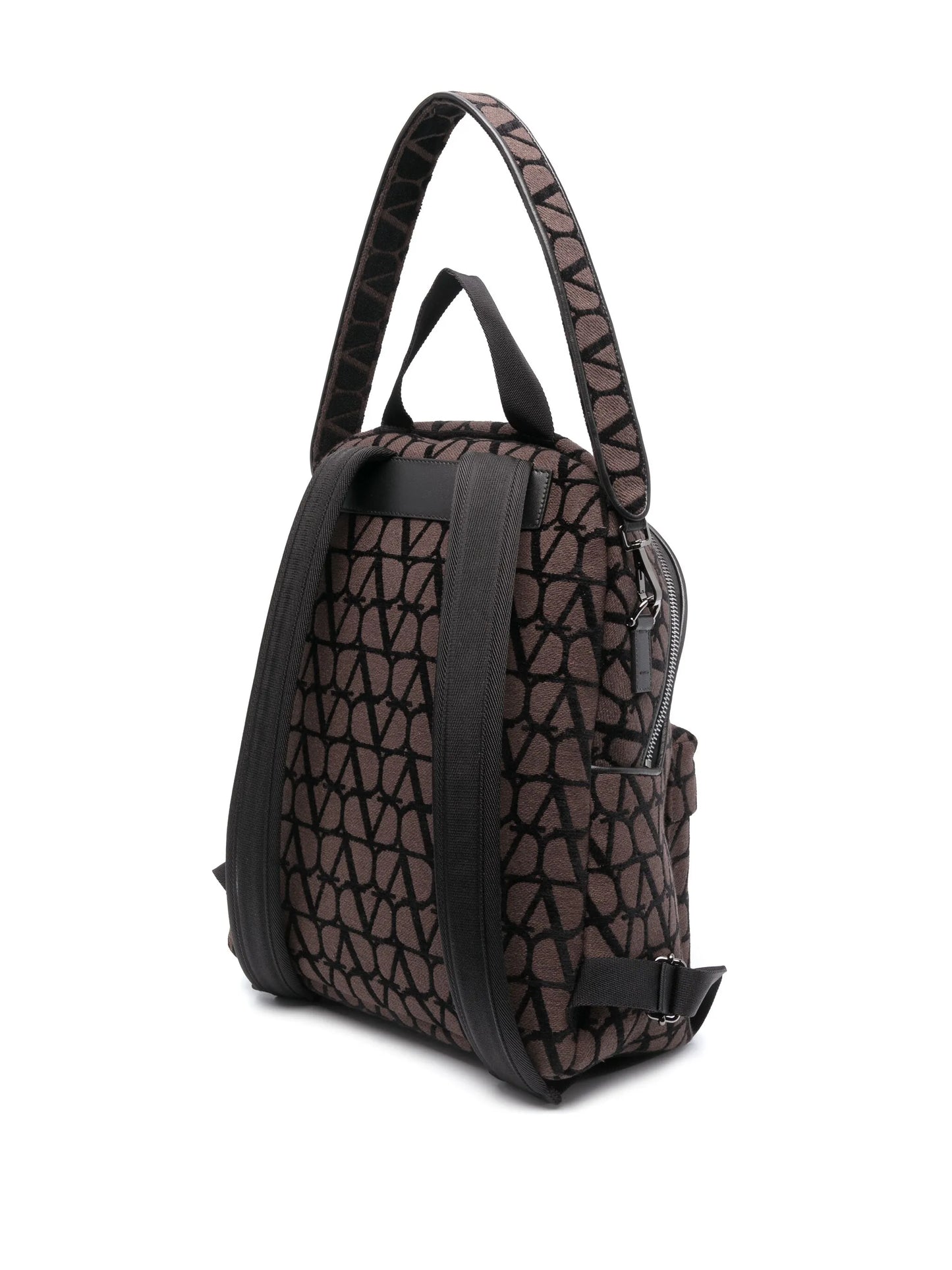 Toile Iconographe leather-trim backpack