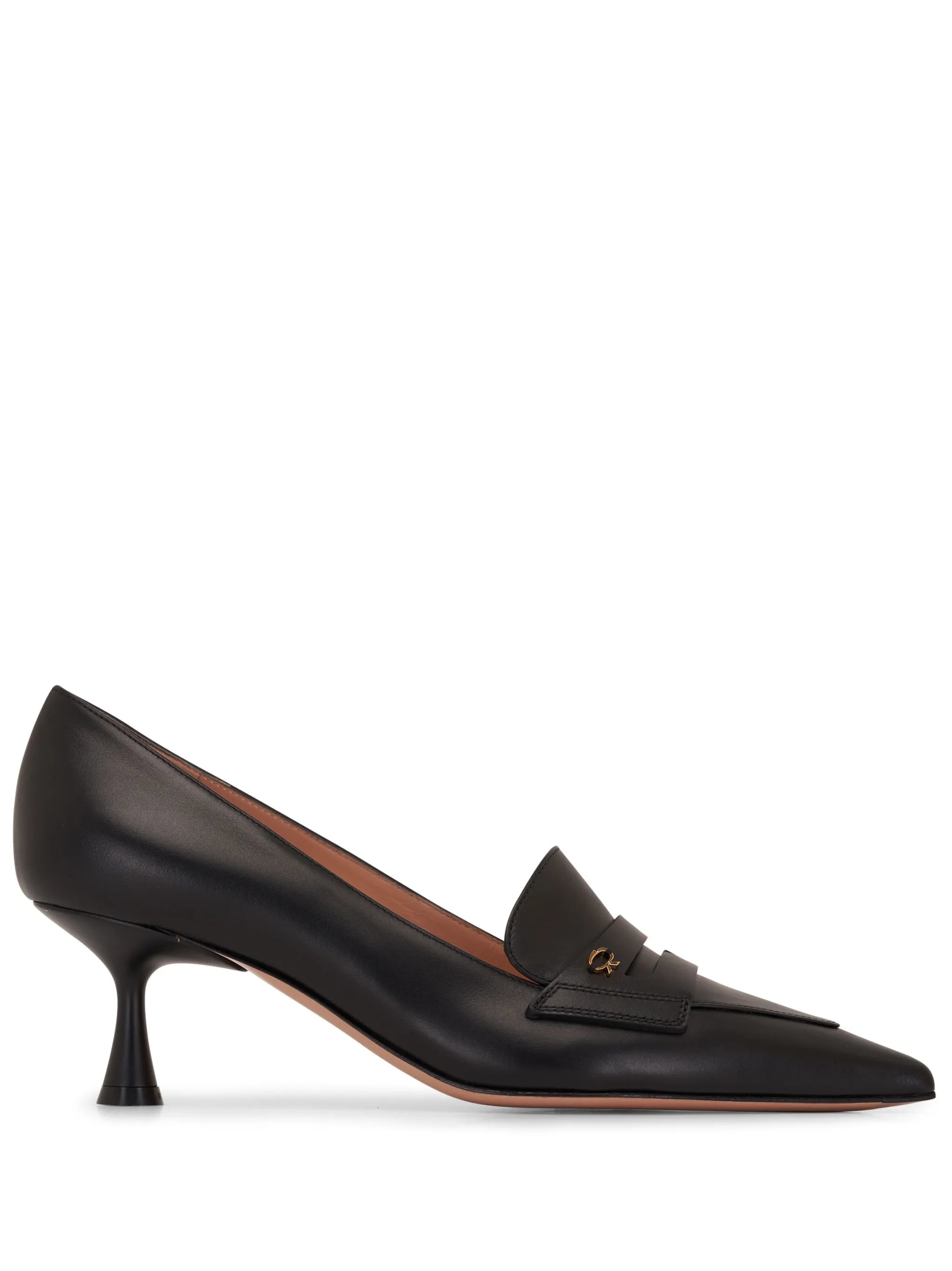 Vitello 55mm leather pumps