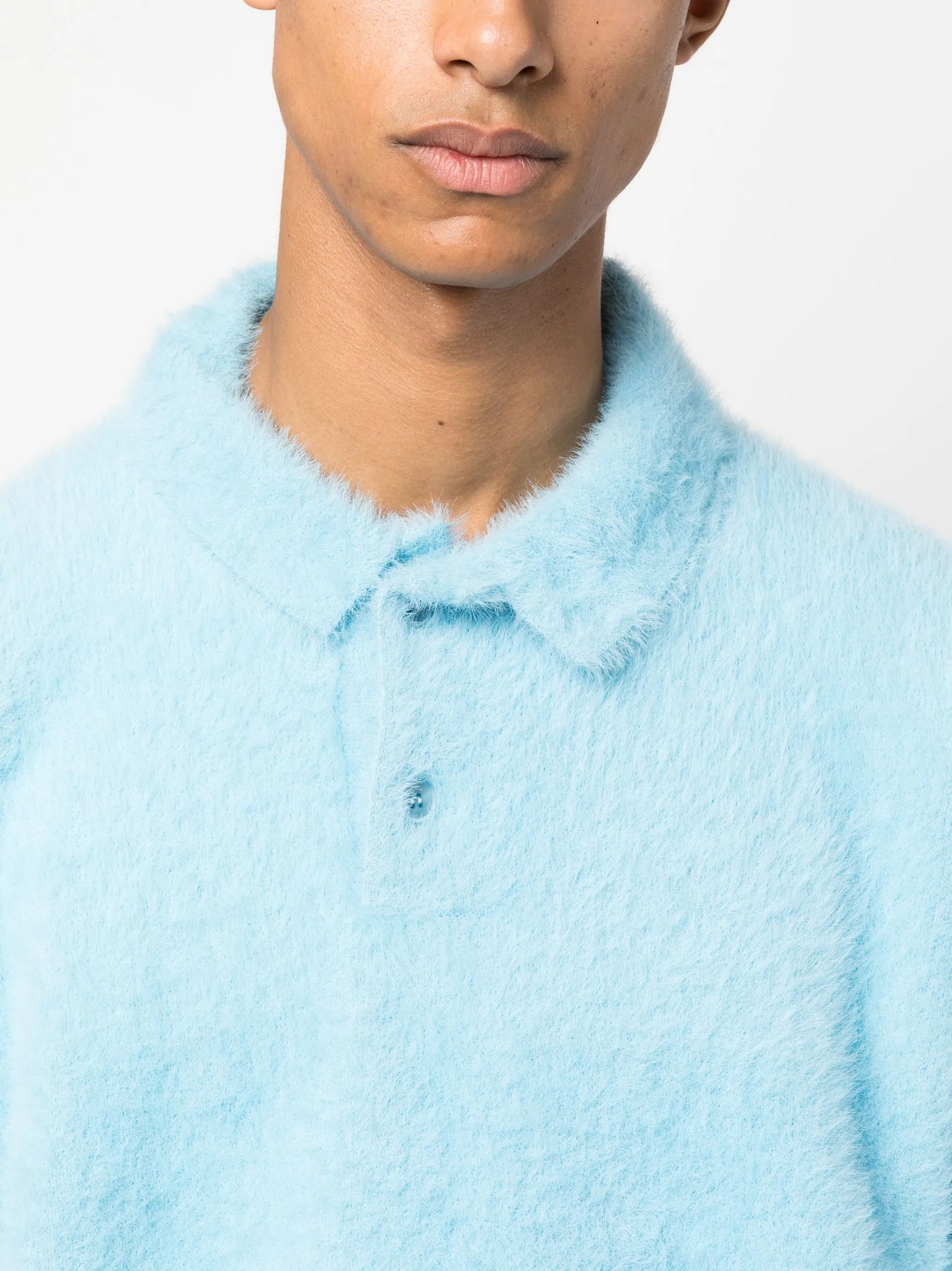 Le Polo Neve knitted polo jumper