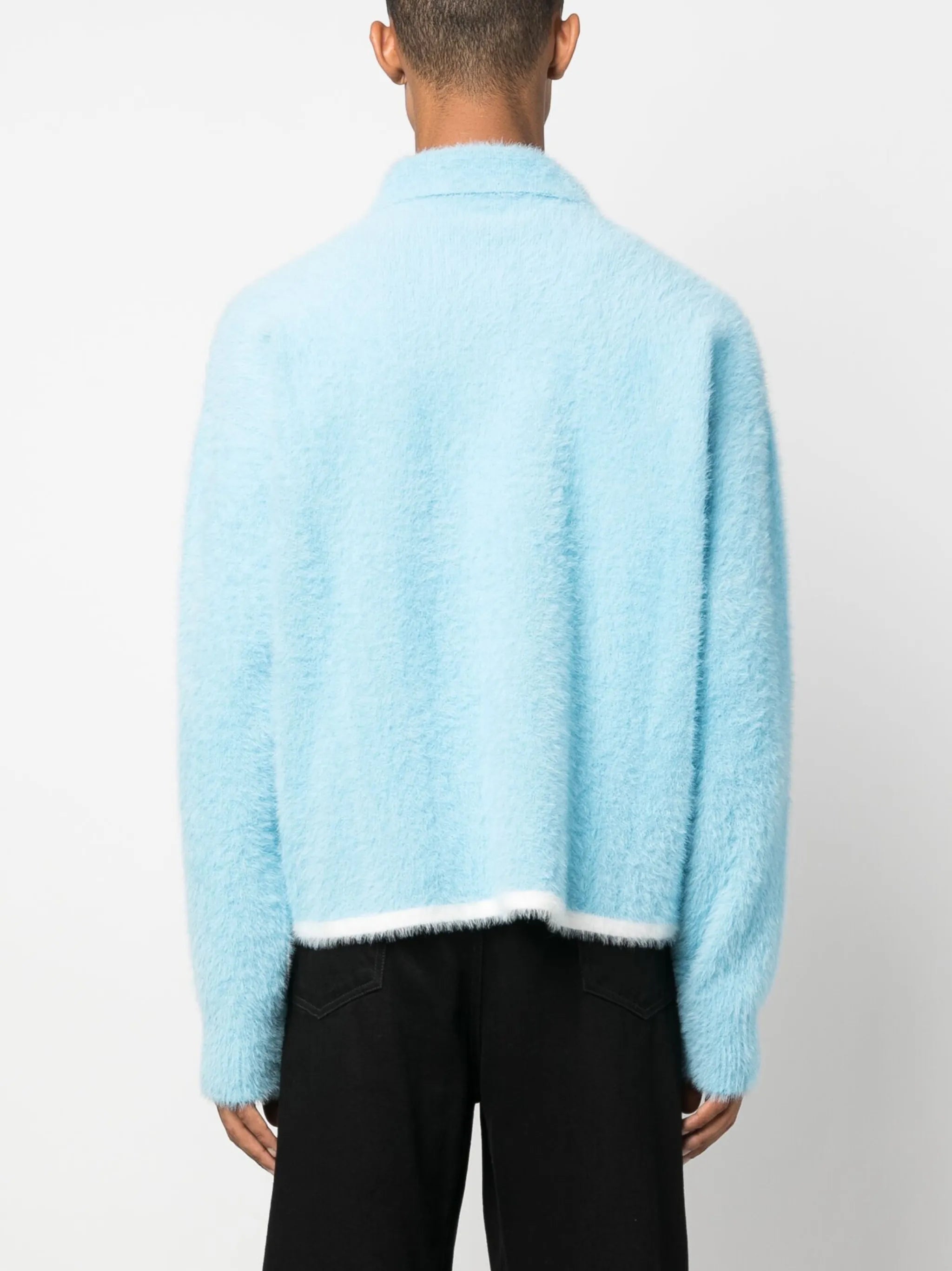 Le Polo Neve knitted polo jumper