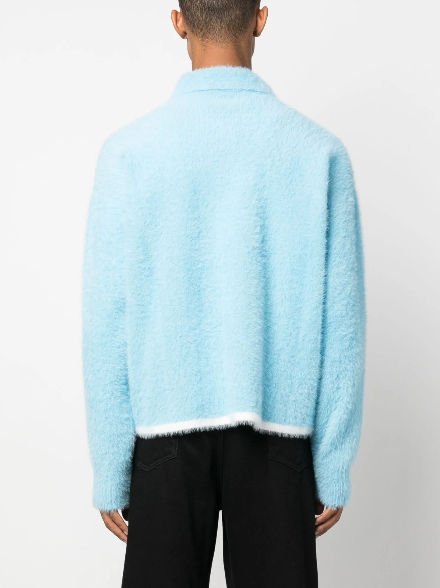 Le Polo Neve knitted polo jumper