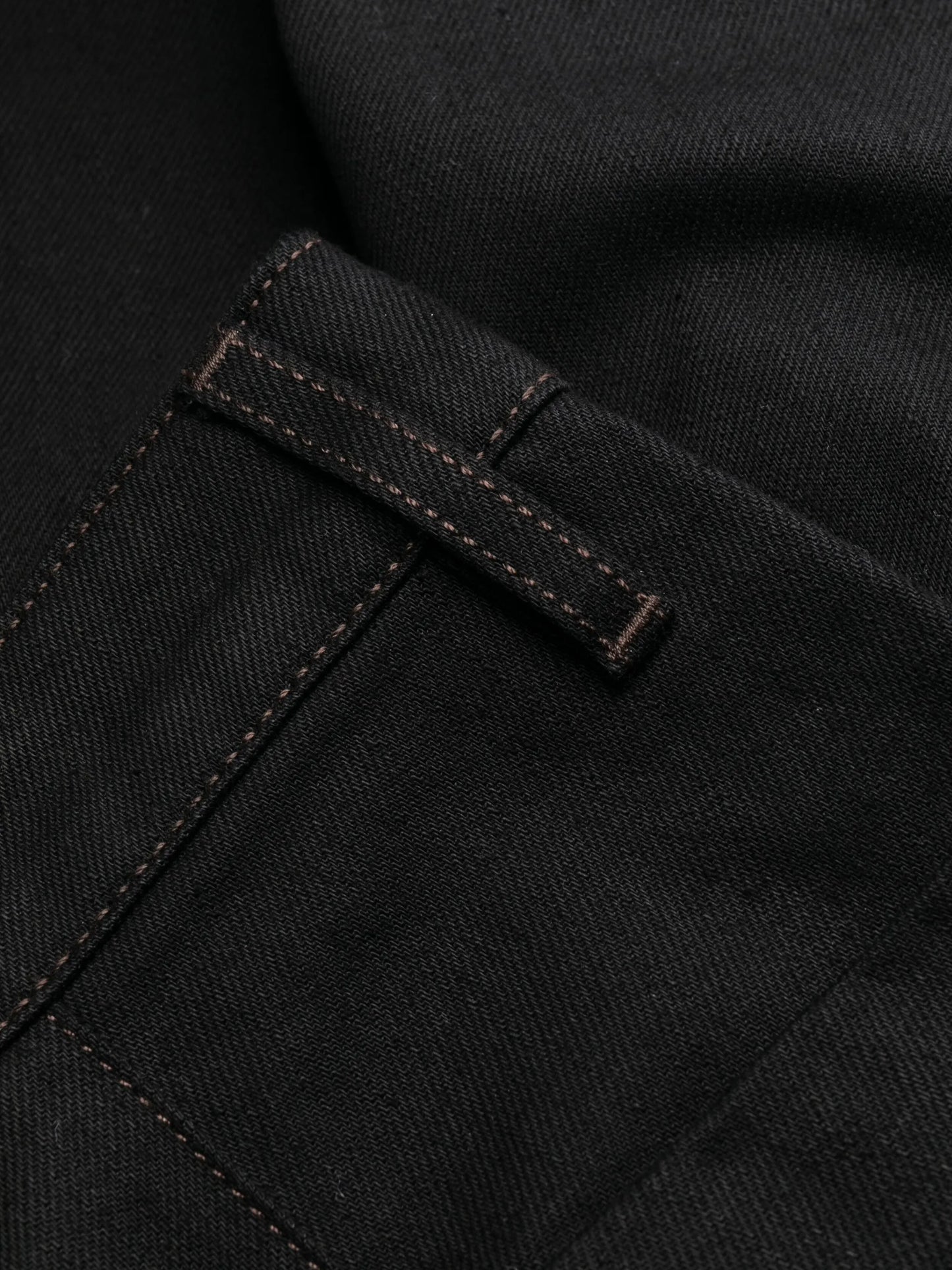 Twisted cropped jeans