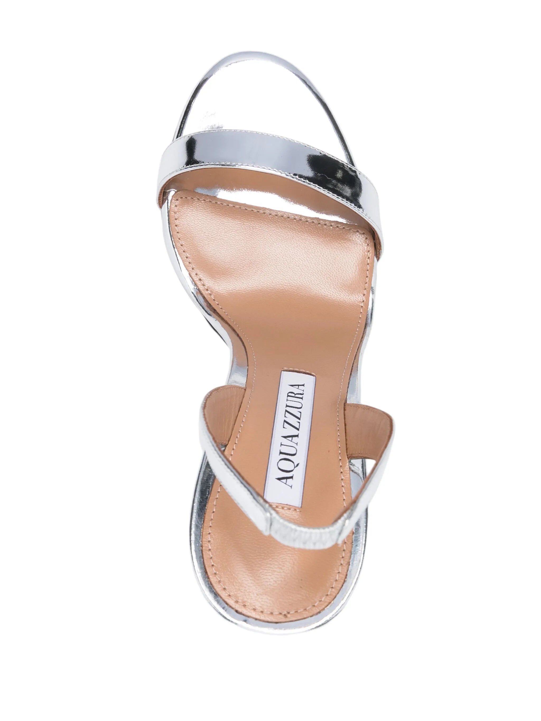 So Nude 110mm leather sandals