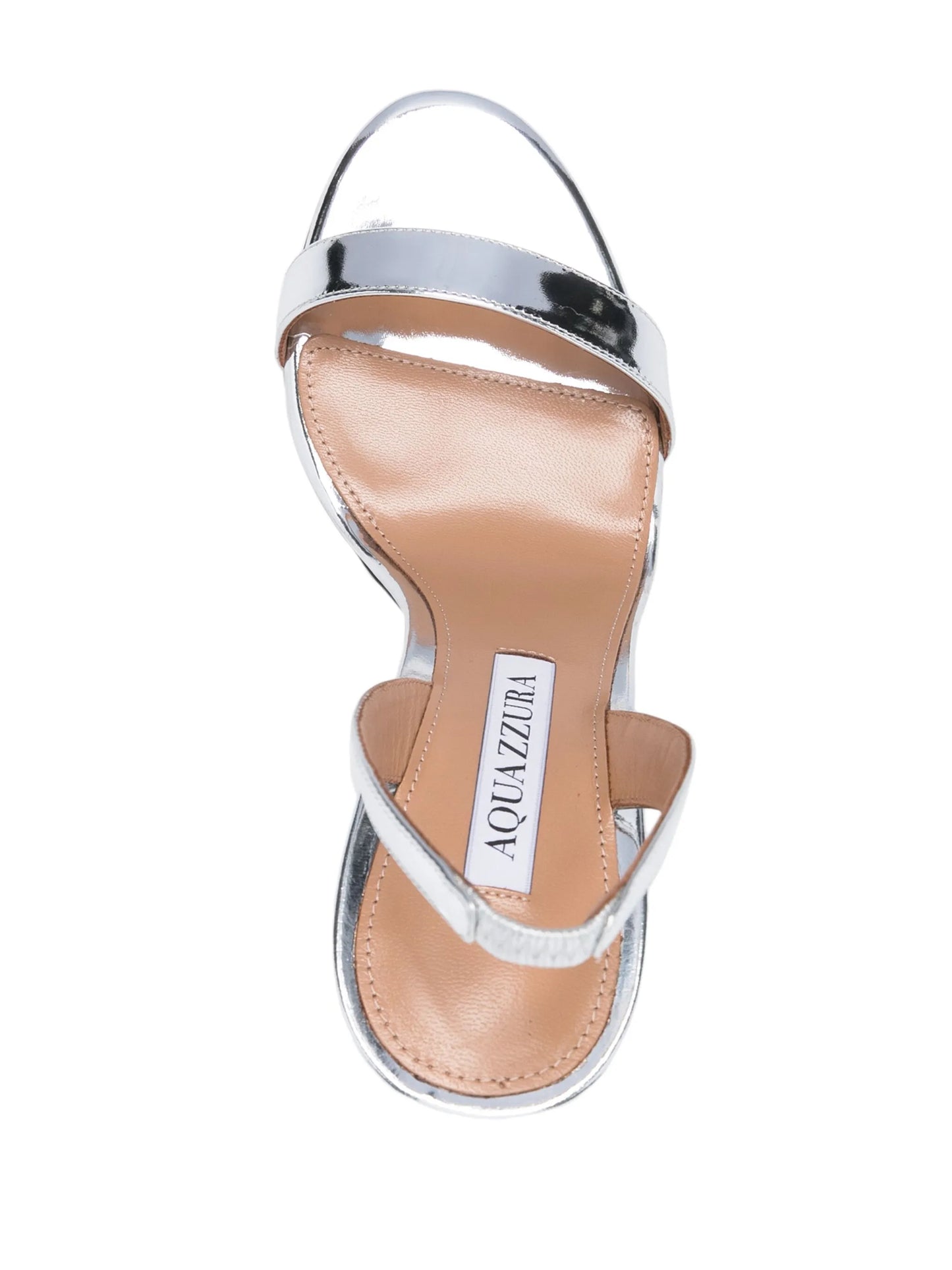 So Nude 110mm leather sandals
