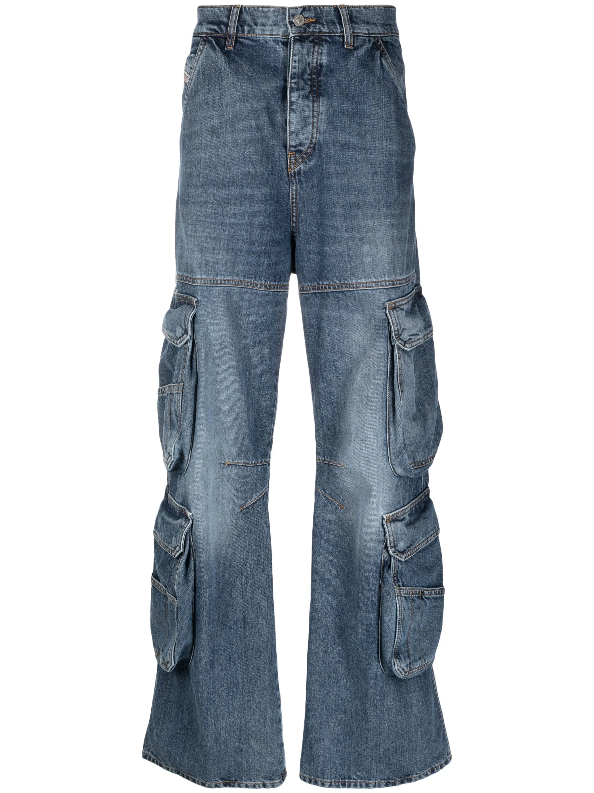 1996 D-Sire 0NLAX wide-leg jeans