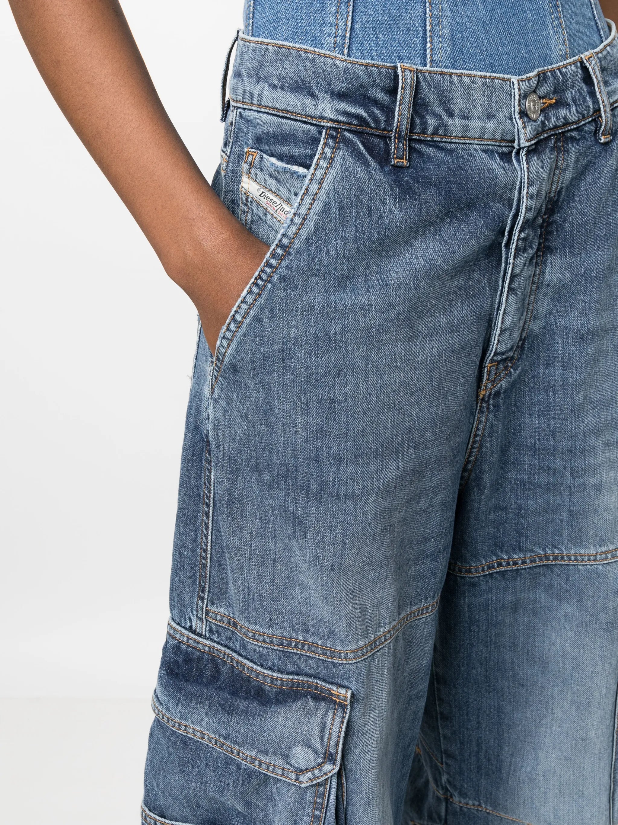 1996 D-Sire 0NLAX wide-leg jeans
