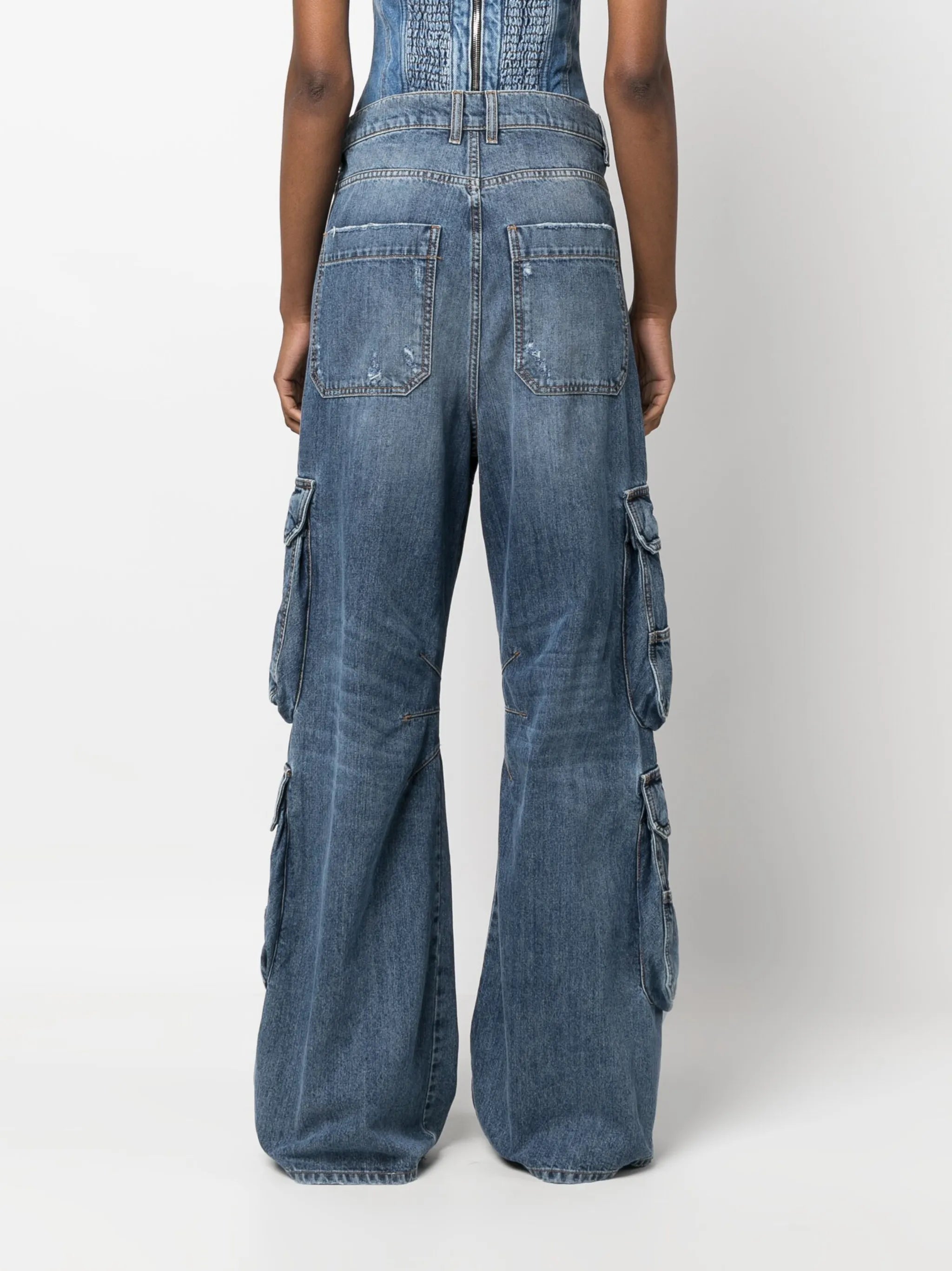1996 D-Sire 0NLAX wide-leg jeans