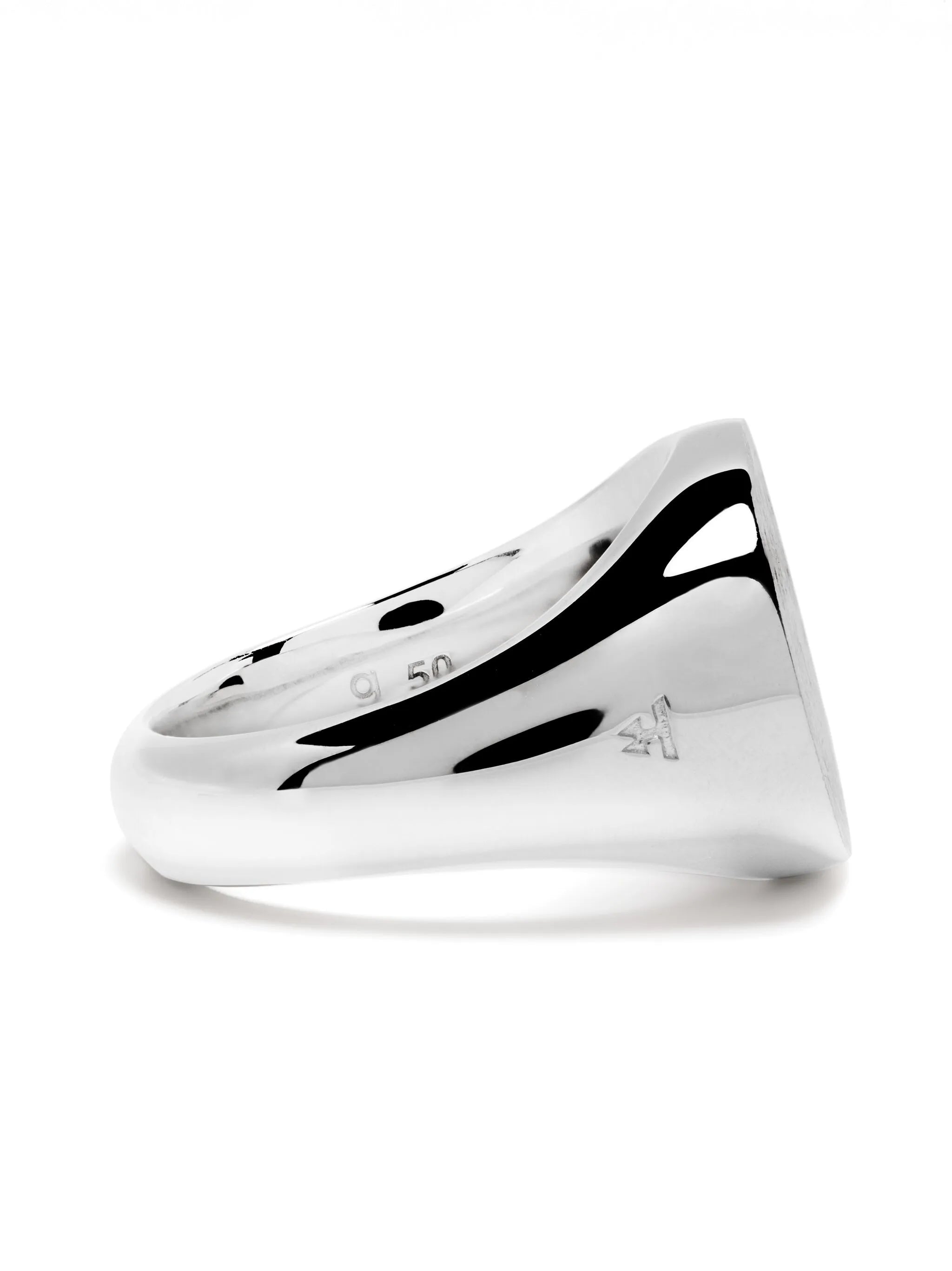 Ivy sterling silver signet ring