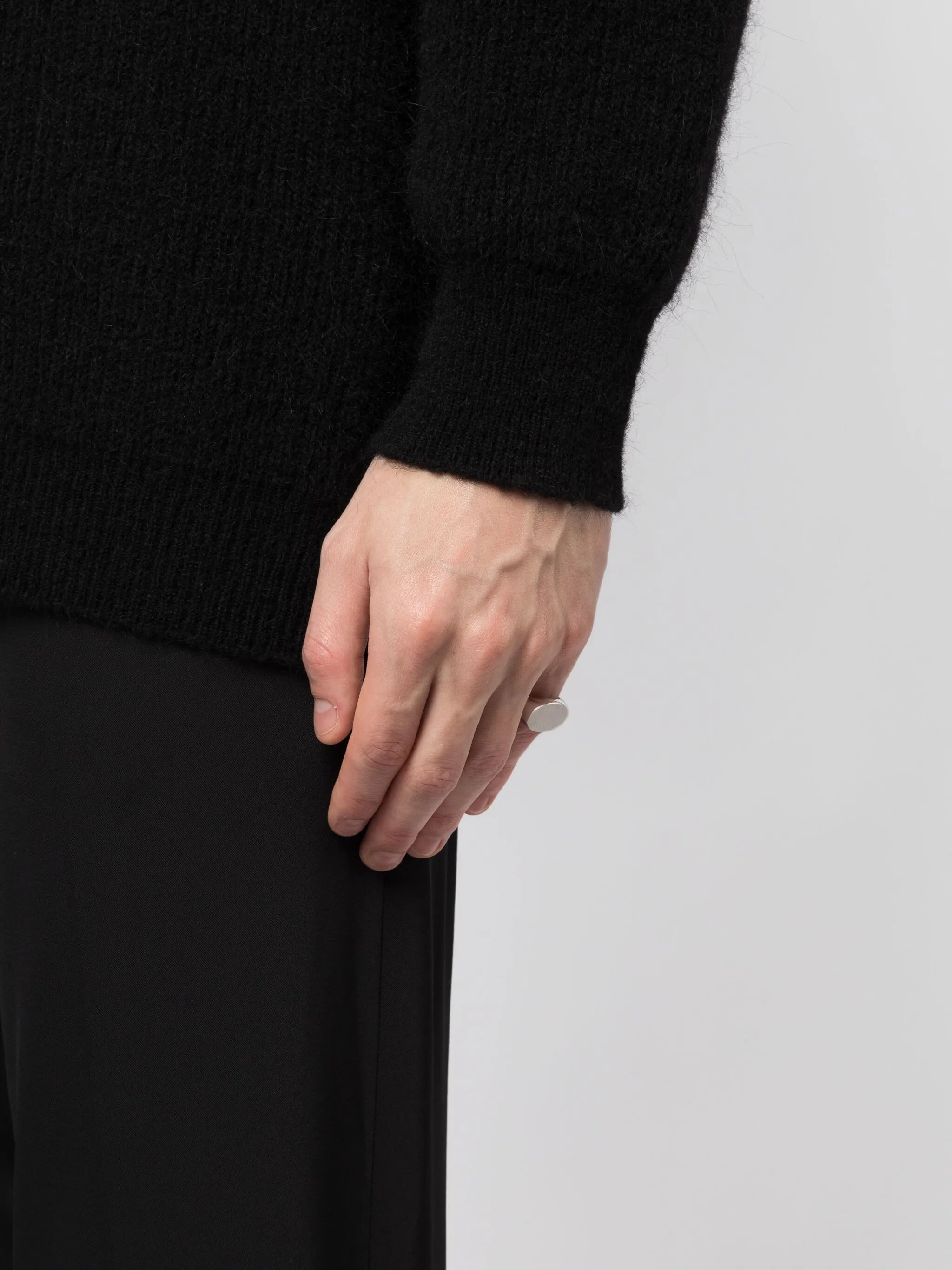 Ivy sterling silver signet ring