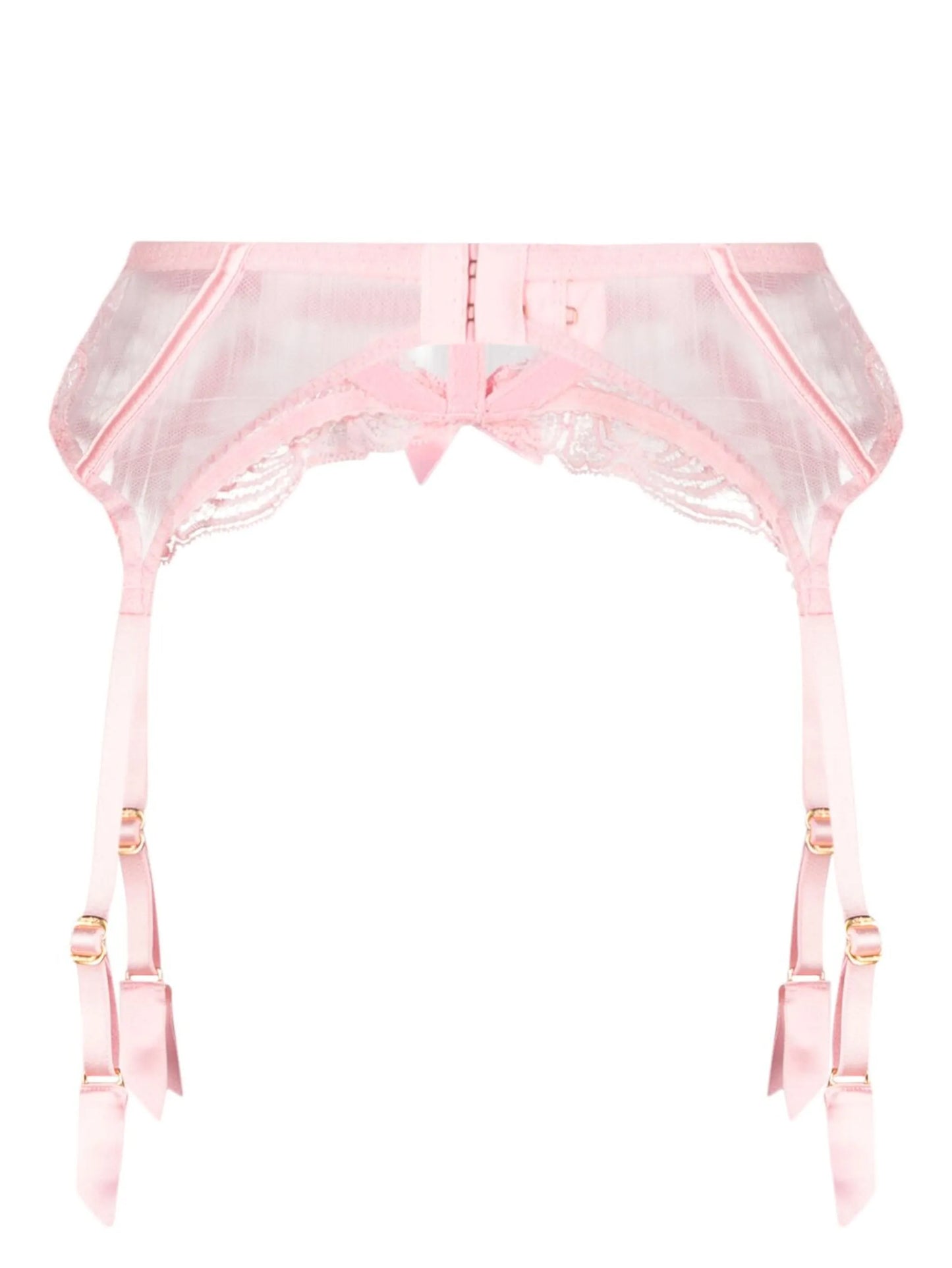 Rozlyn sheer-lace waist suspender