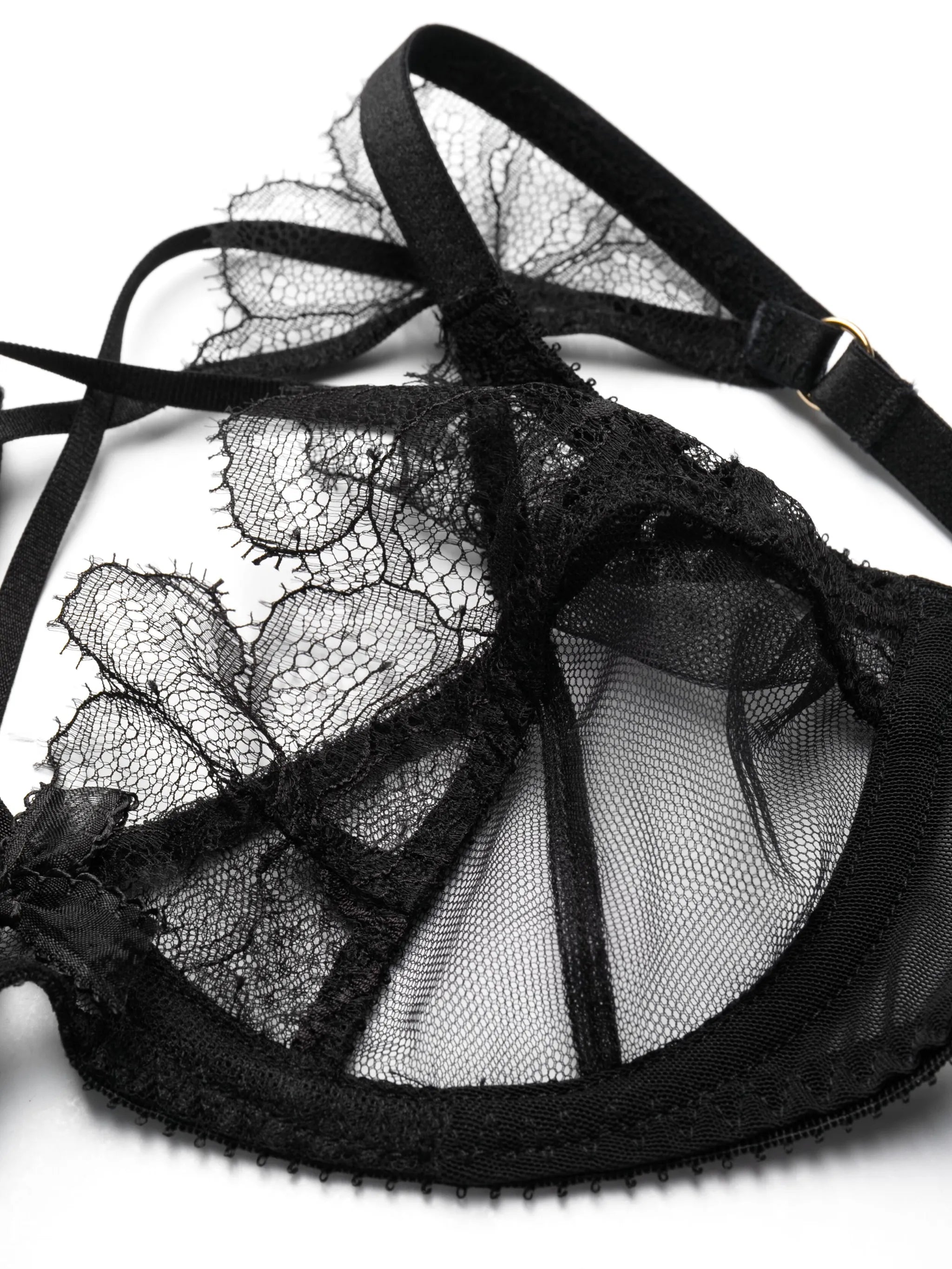 Kissie strappy underwire bra