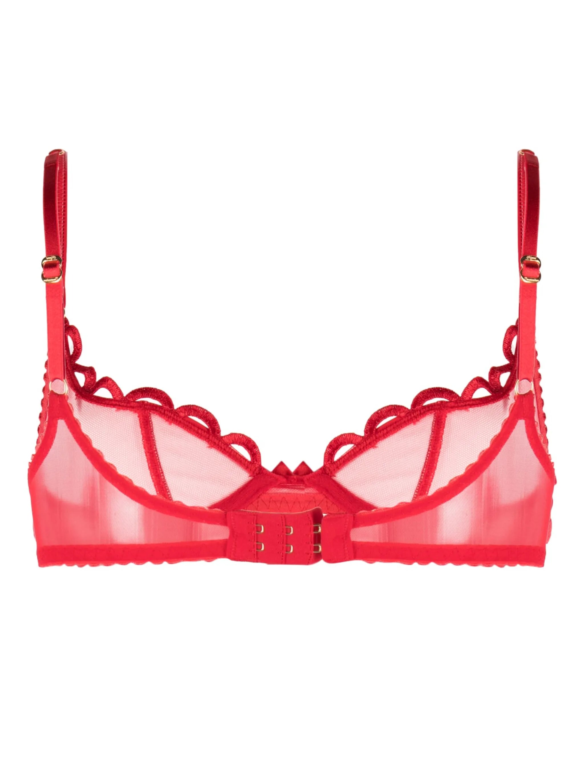 Zarya demi-cup underwire bra