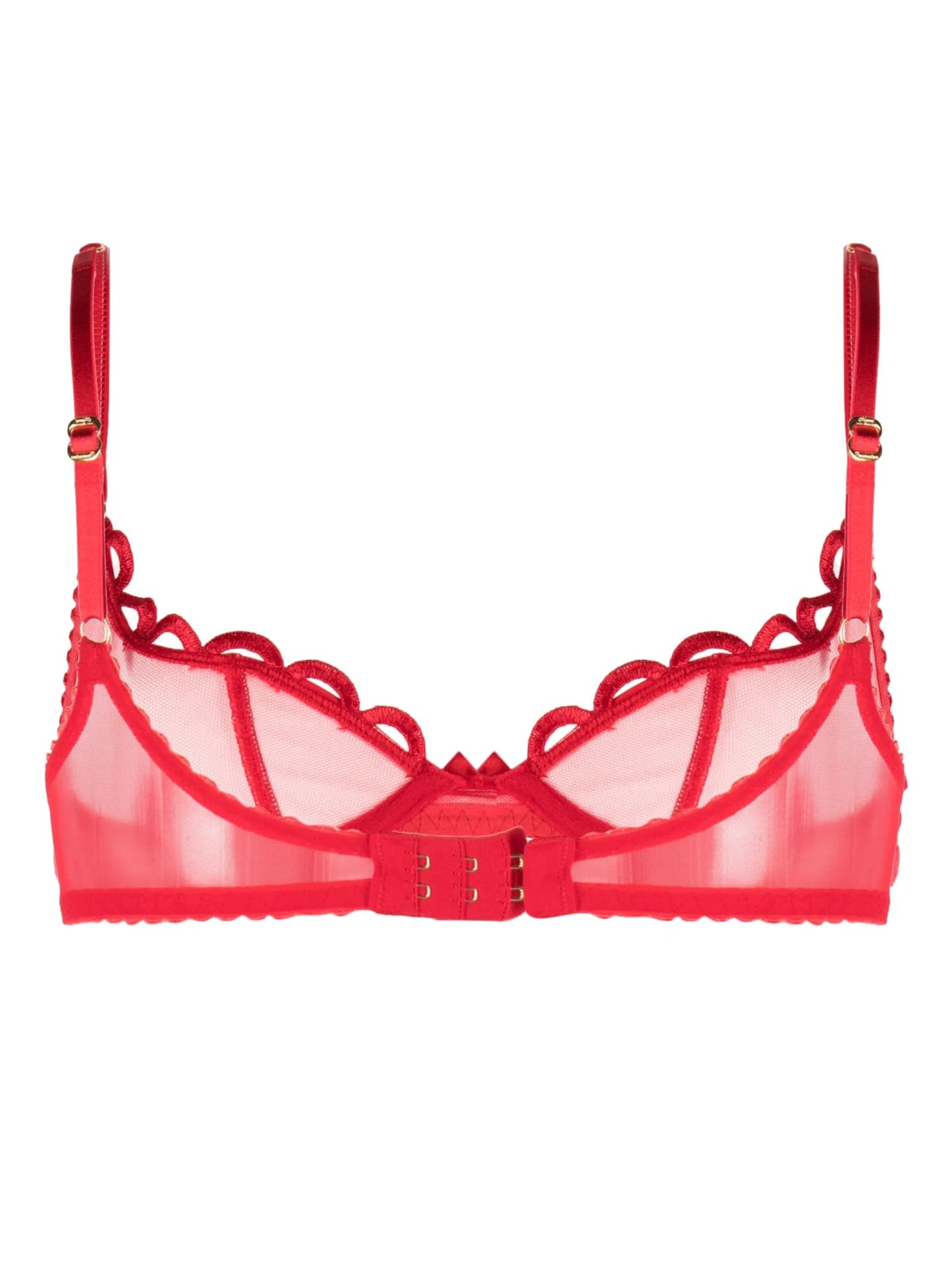 Zarya demi-cup underwire bra