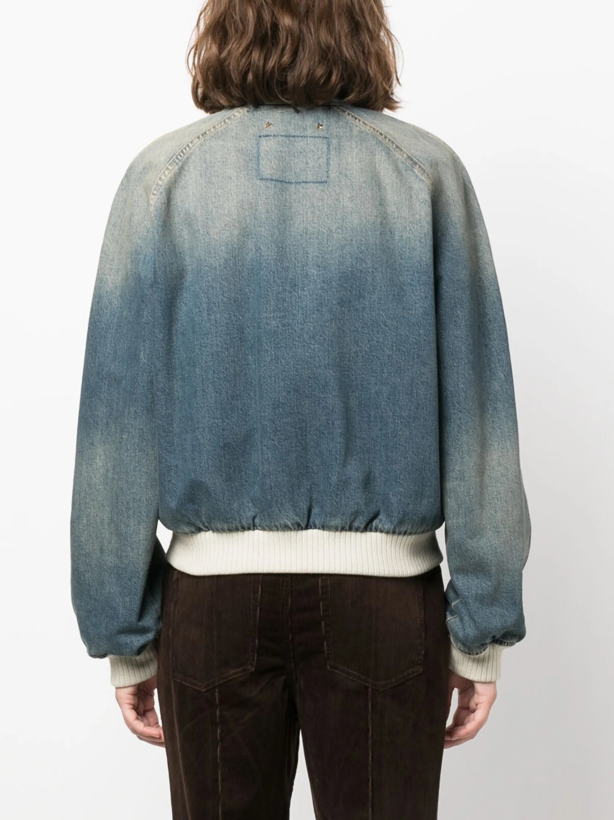 denim bomber jacket