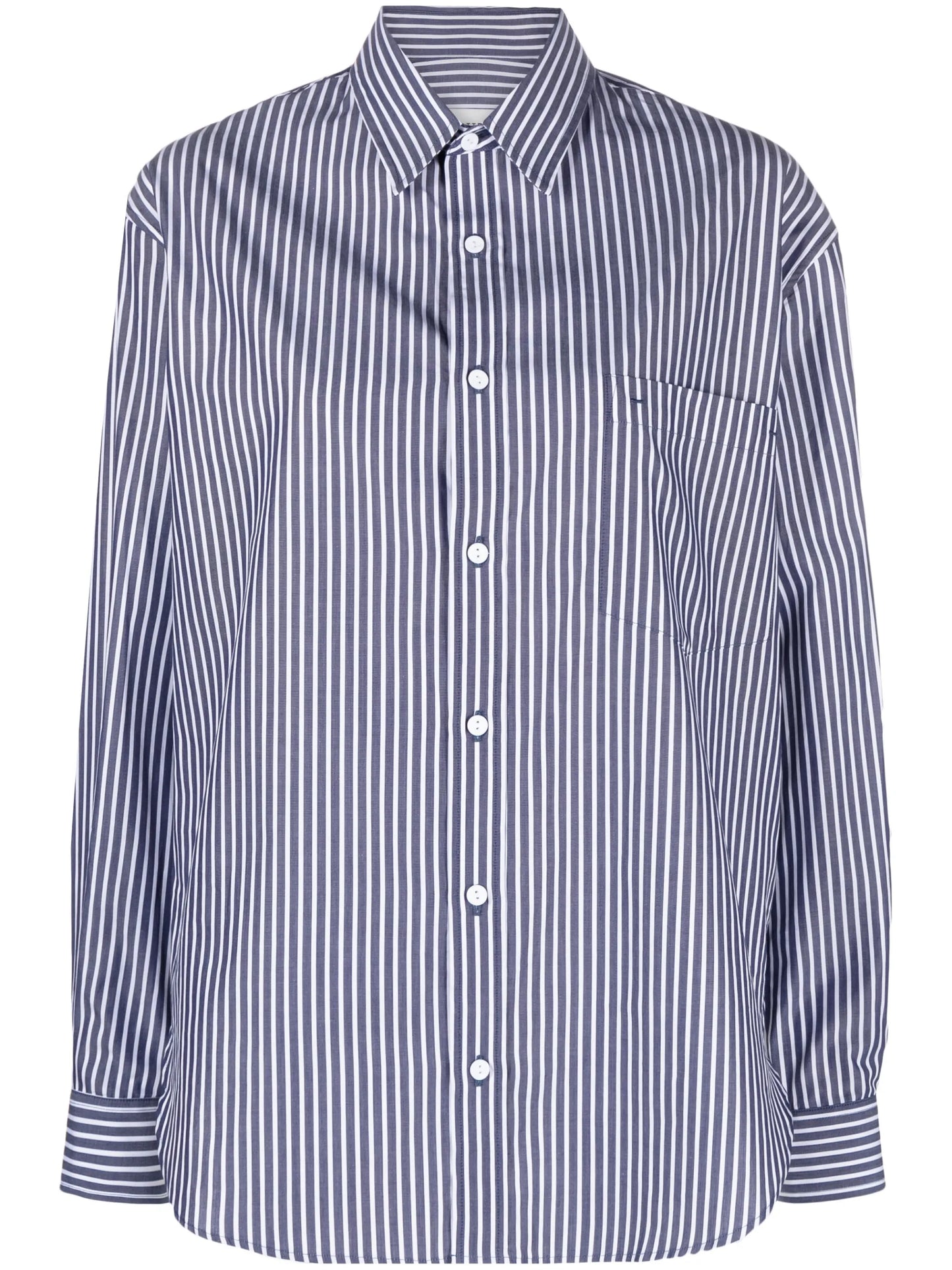 striped organic-cotton shirt