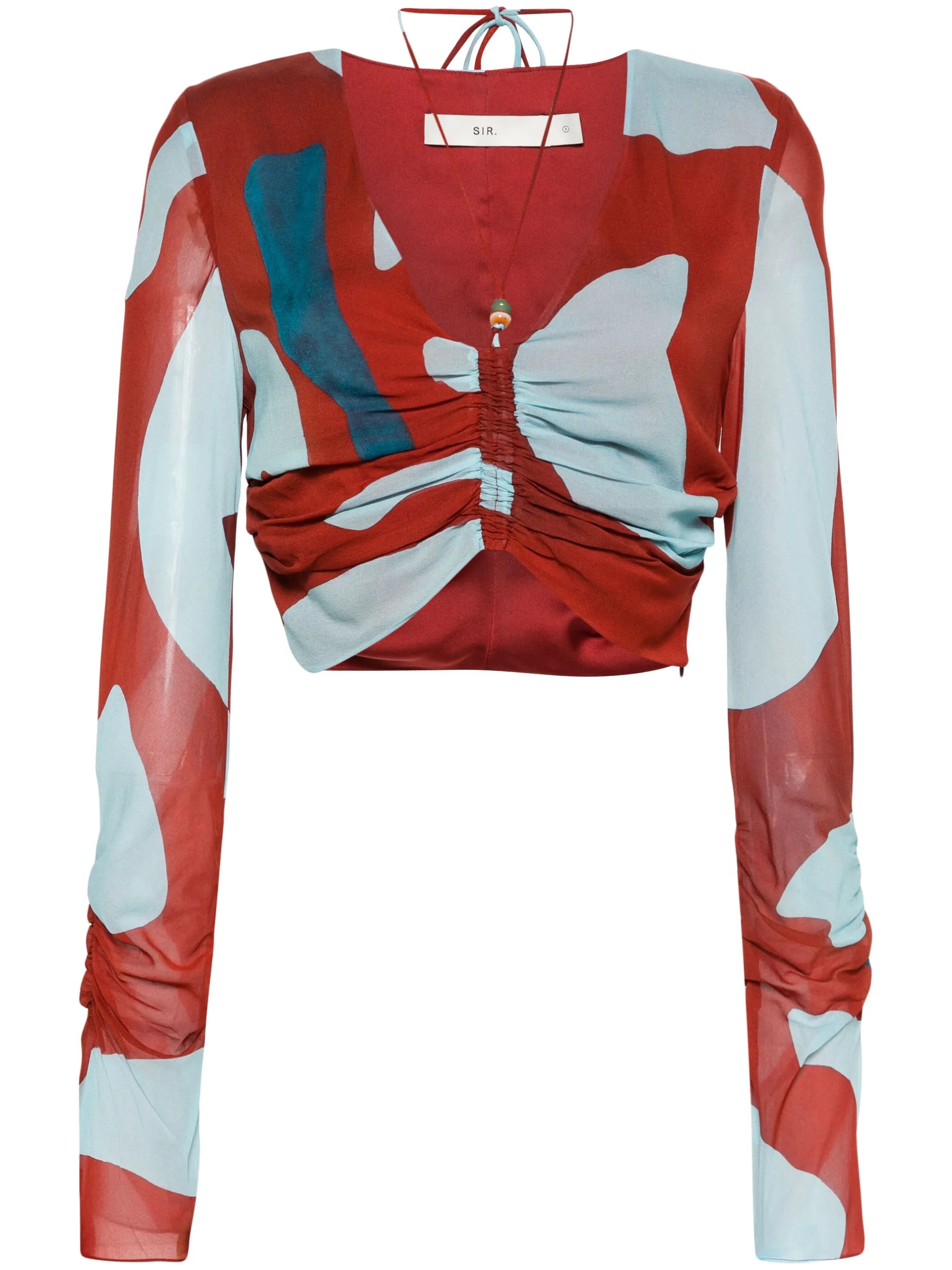 Frankie ruched crop top