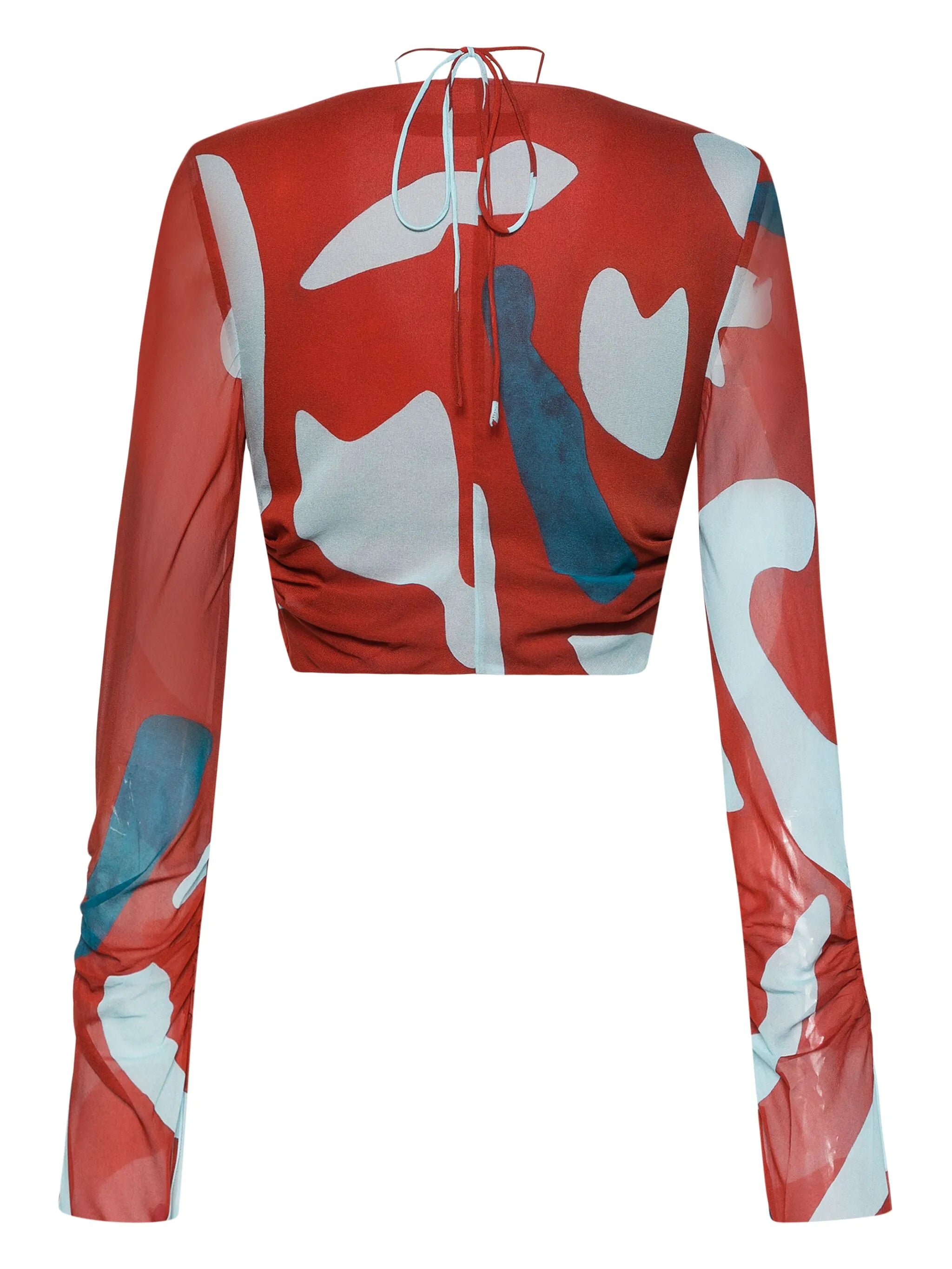 Frankie ruched crop top