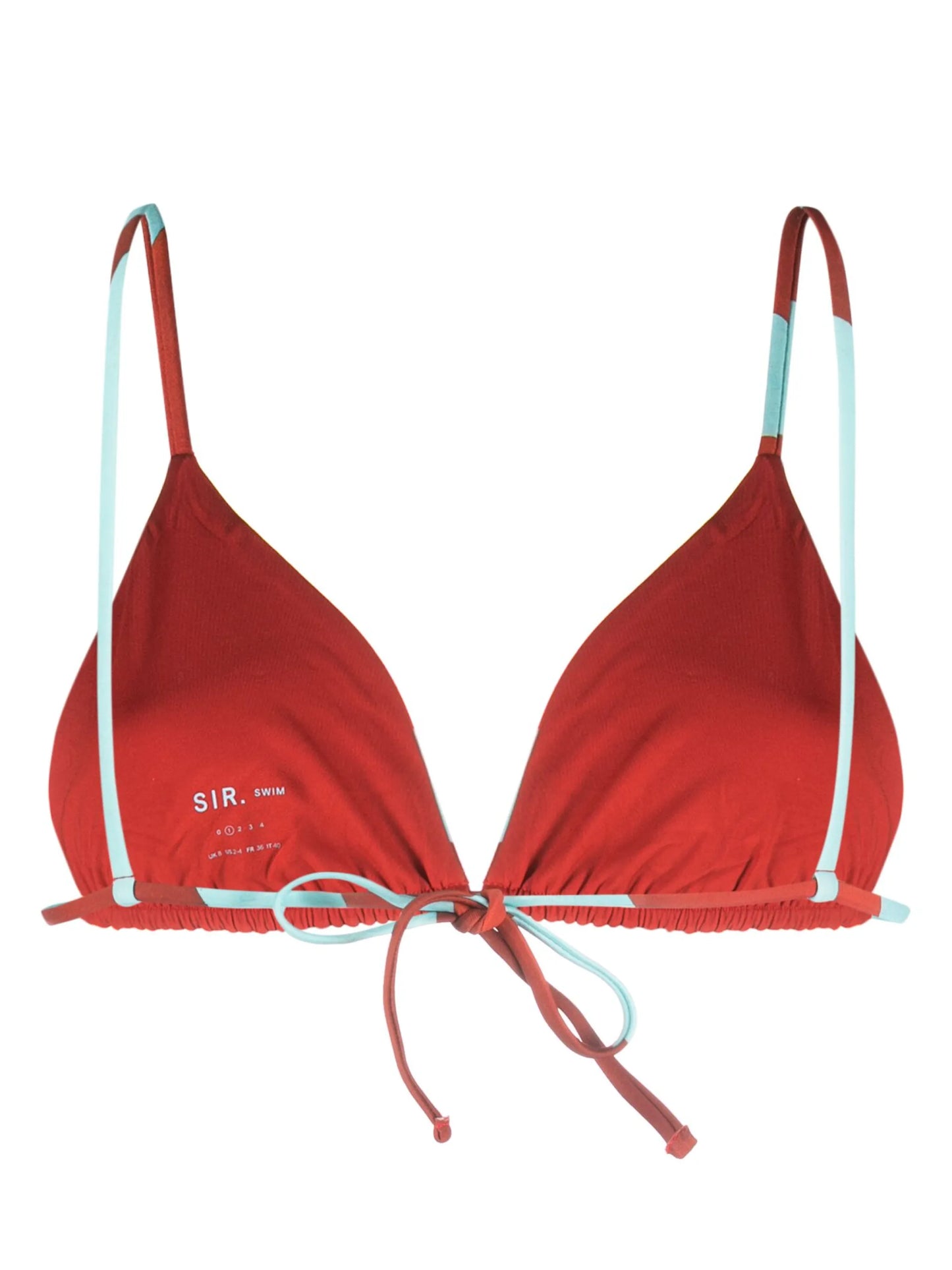 Francesca triangle bikini top