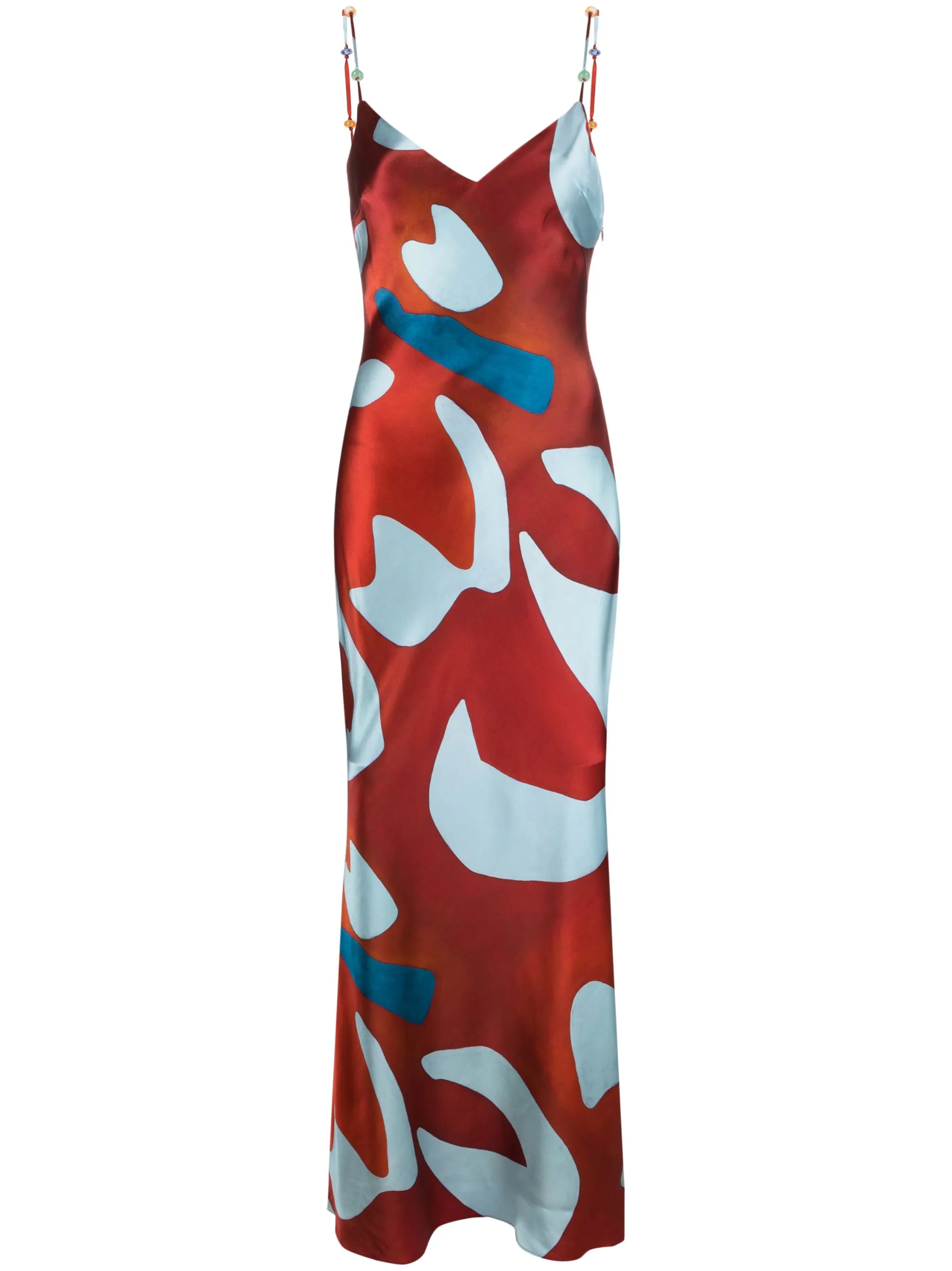 Frankie silk slip dress