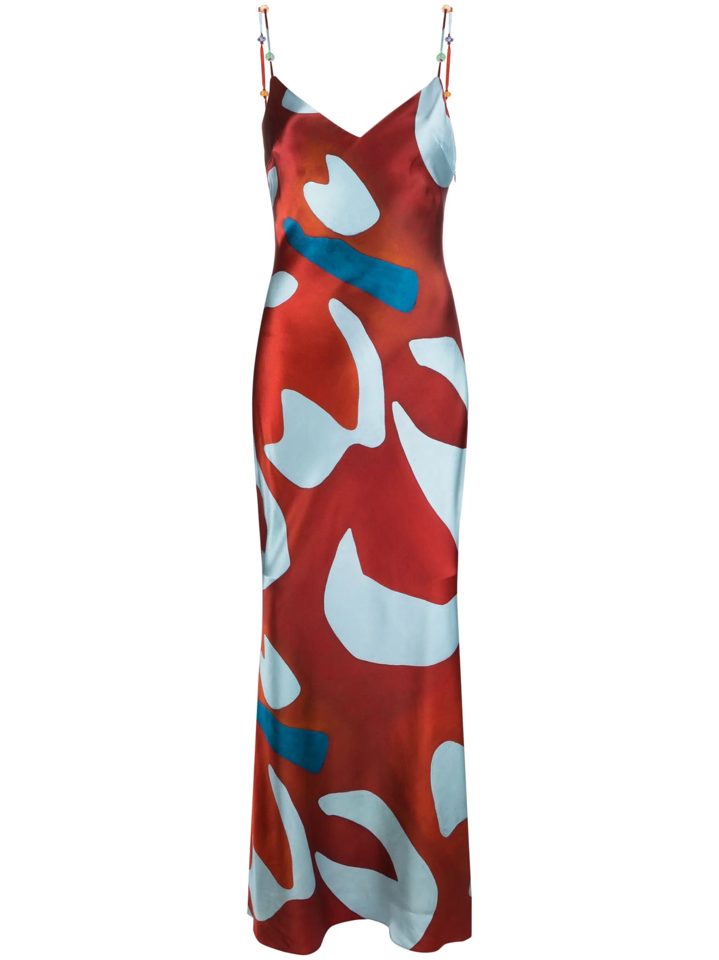 Frankie silk slip dress