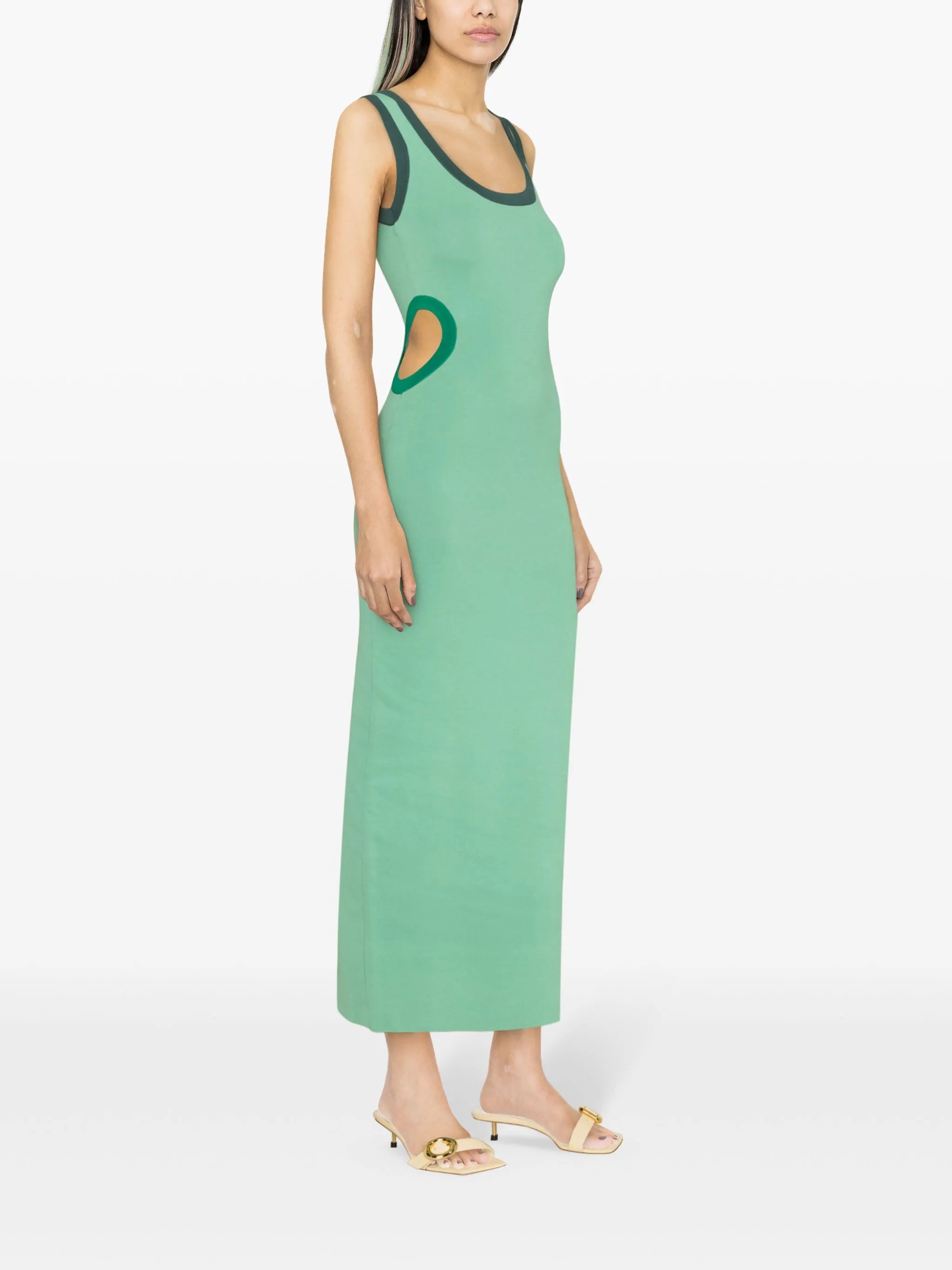 Salvador cut-out detailed dress
