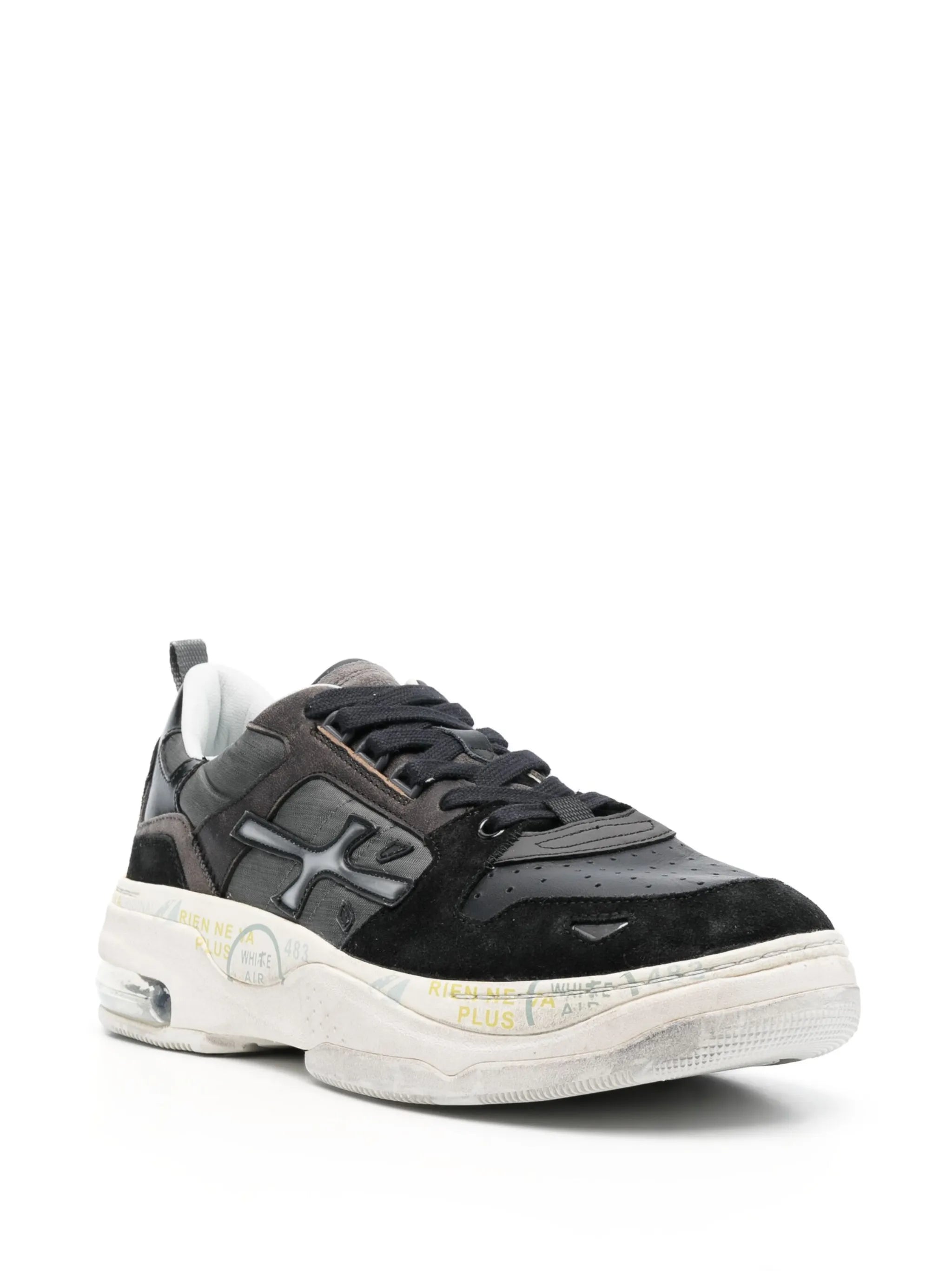 Drake logo-patch sneakers