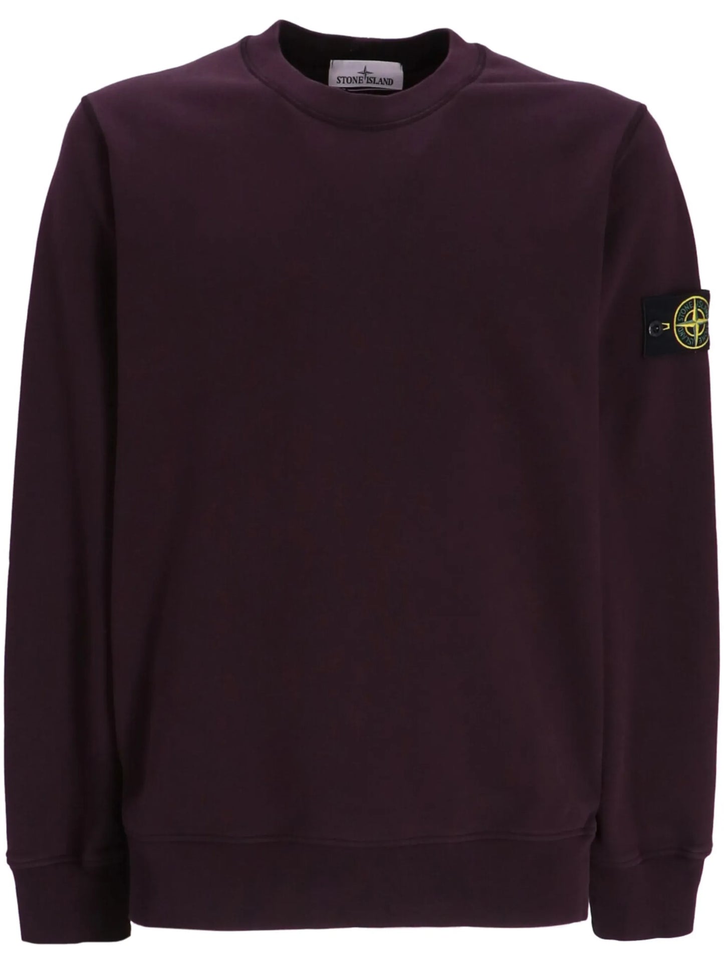 Compass-motif cotton sweatshirt