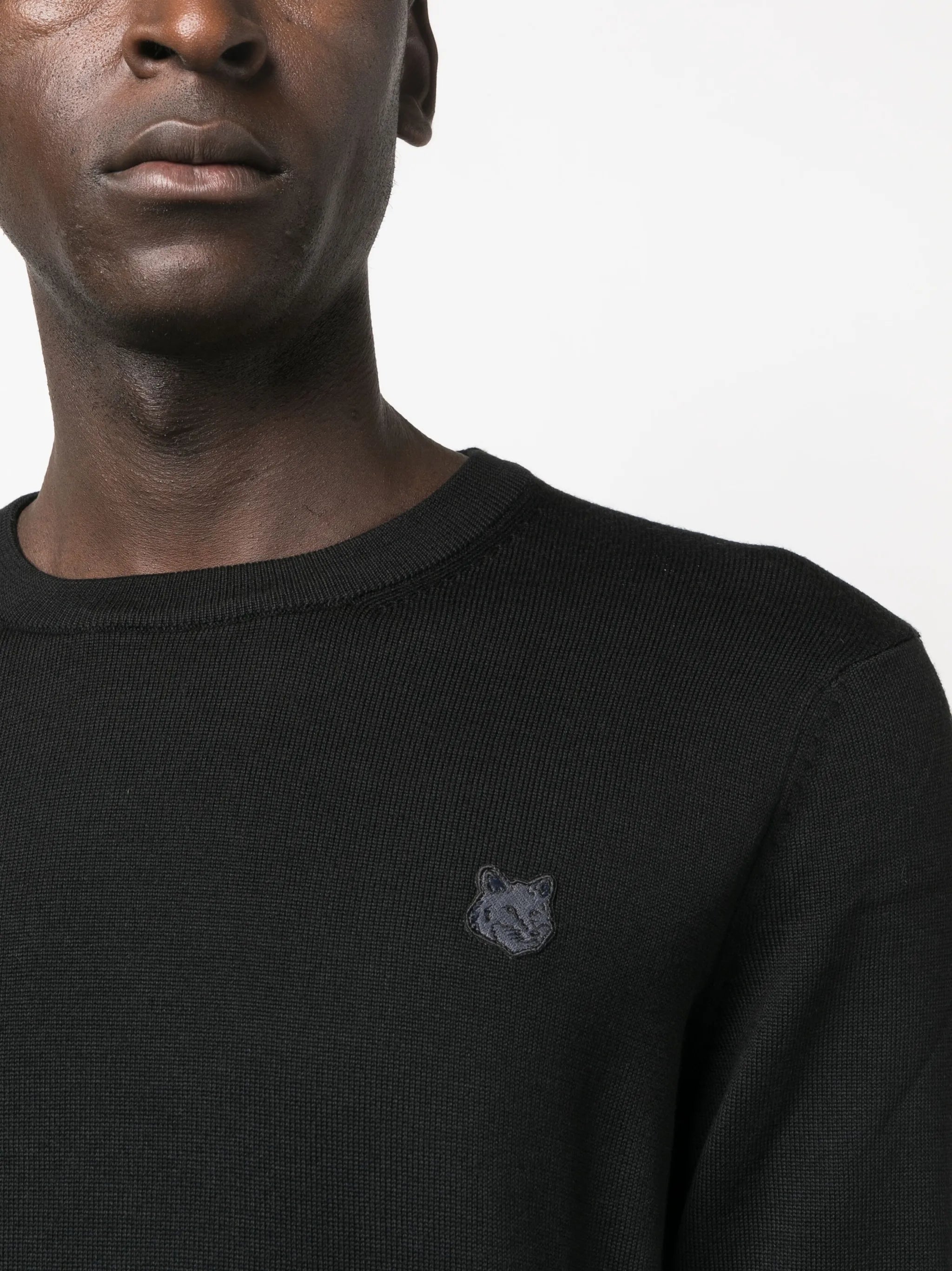logo-appliqué jumper