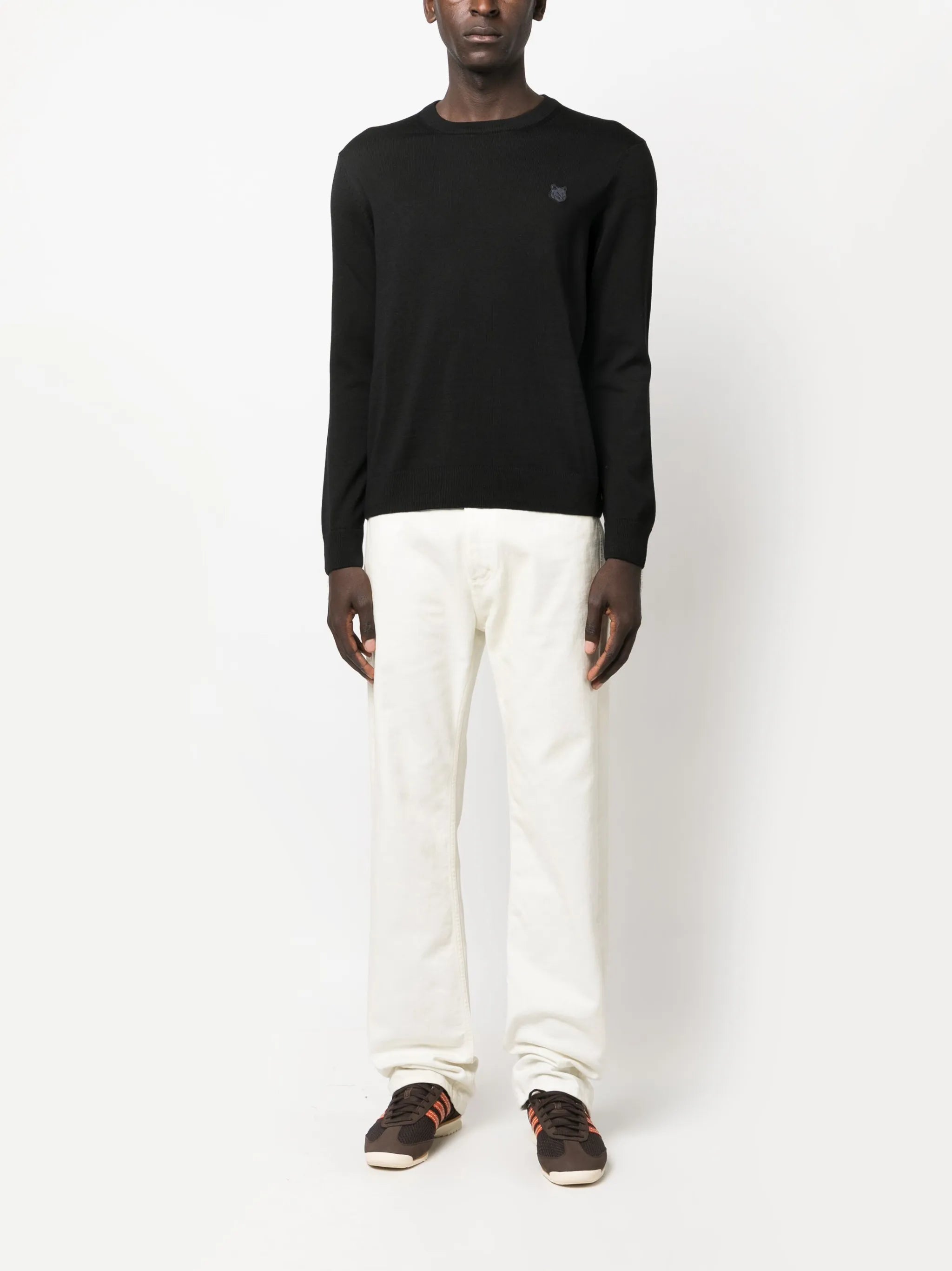 logo-appliqué jumper