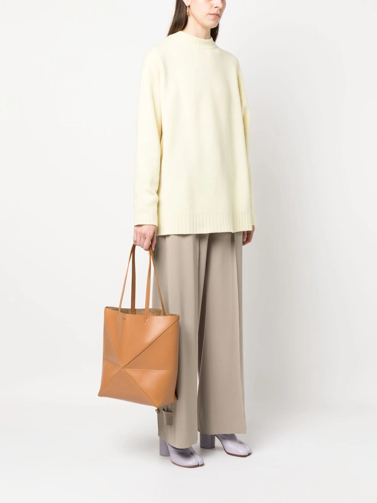 medium Puzzle Fold tote bag