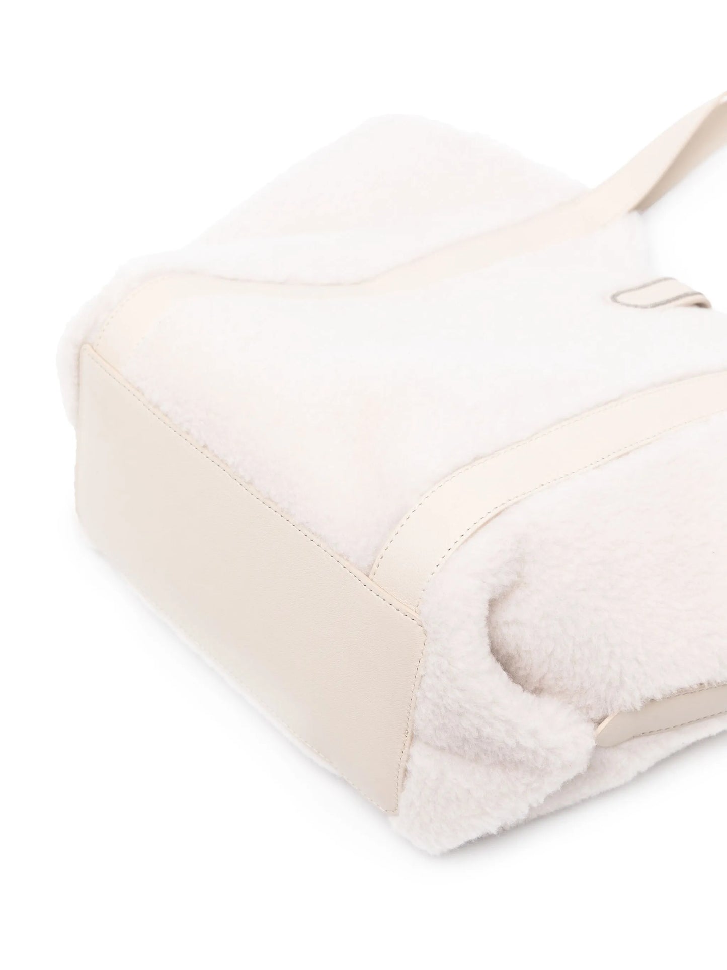 fleece-texture tote bag