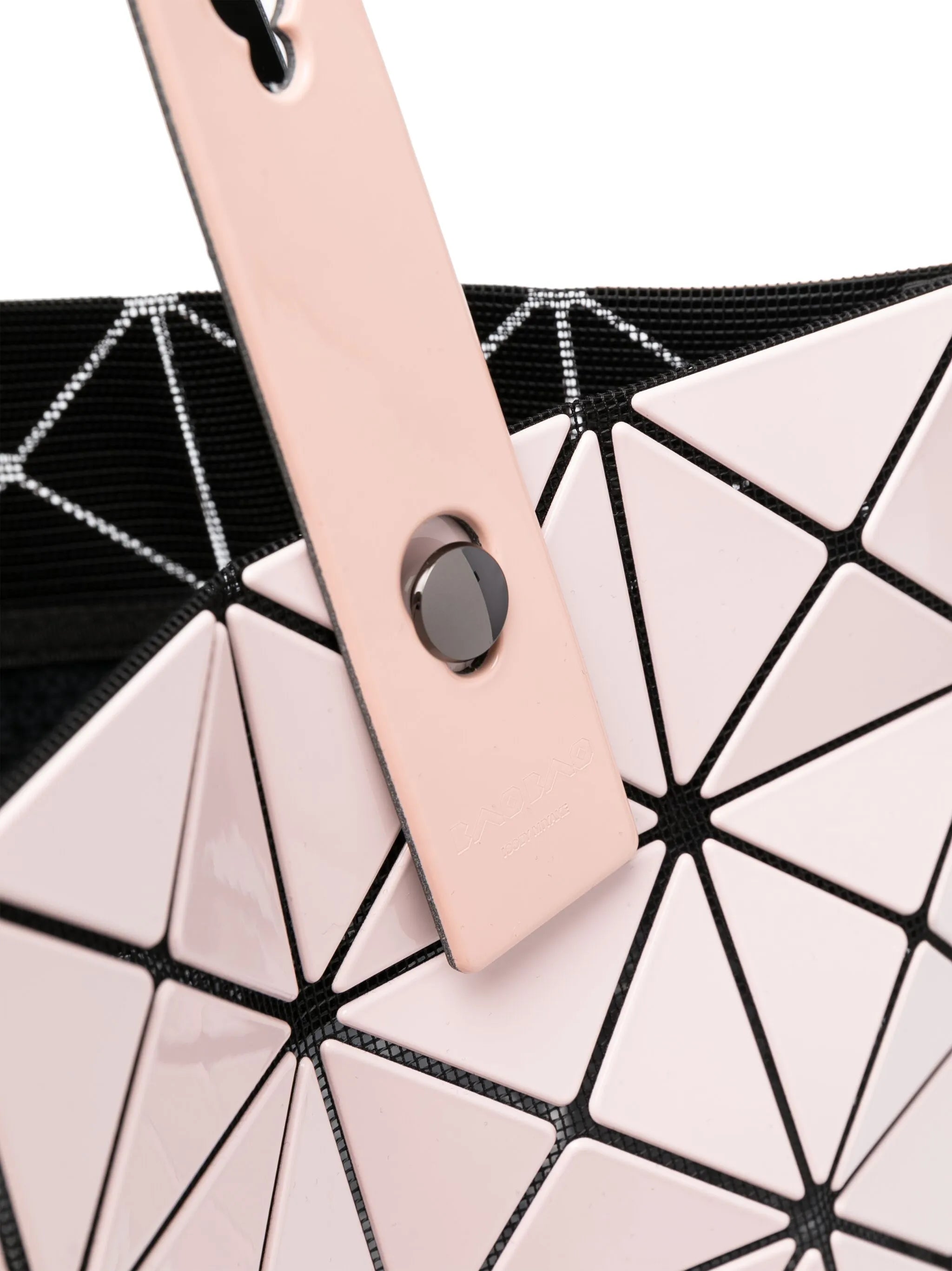 Lucent Gloss panelled tote bag