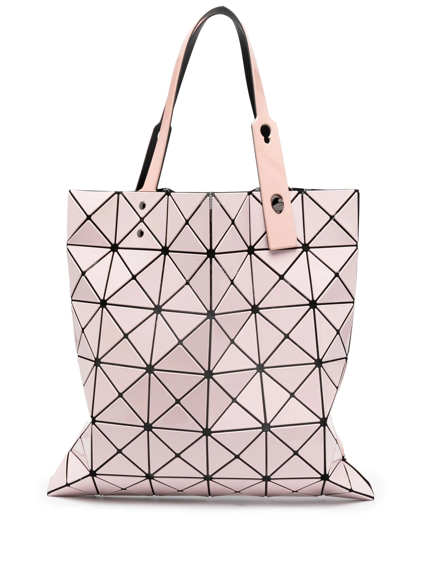 Lucent Gloss panelled tote bag
